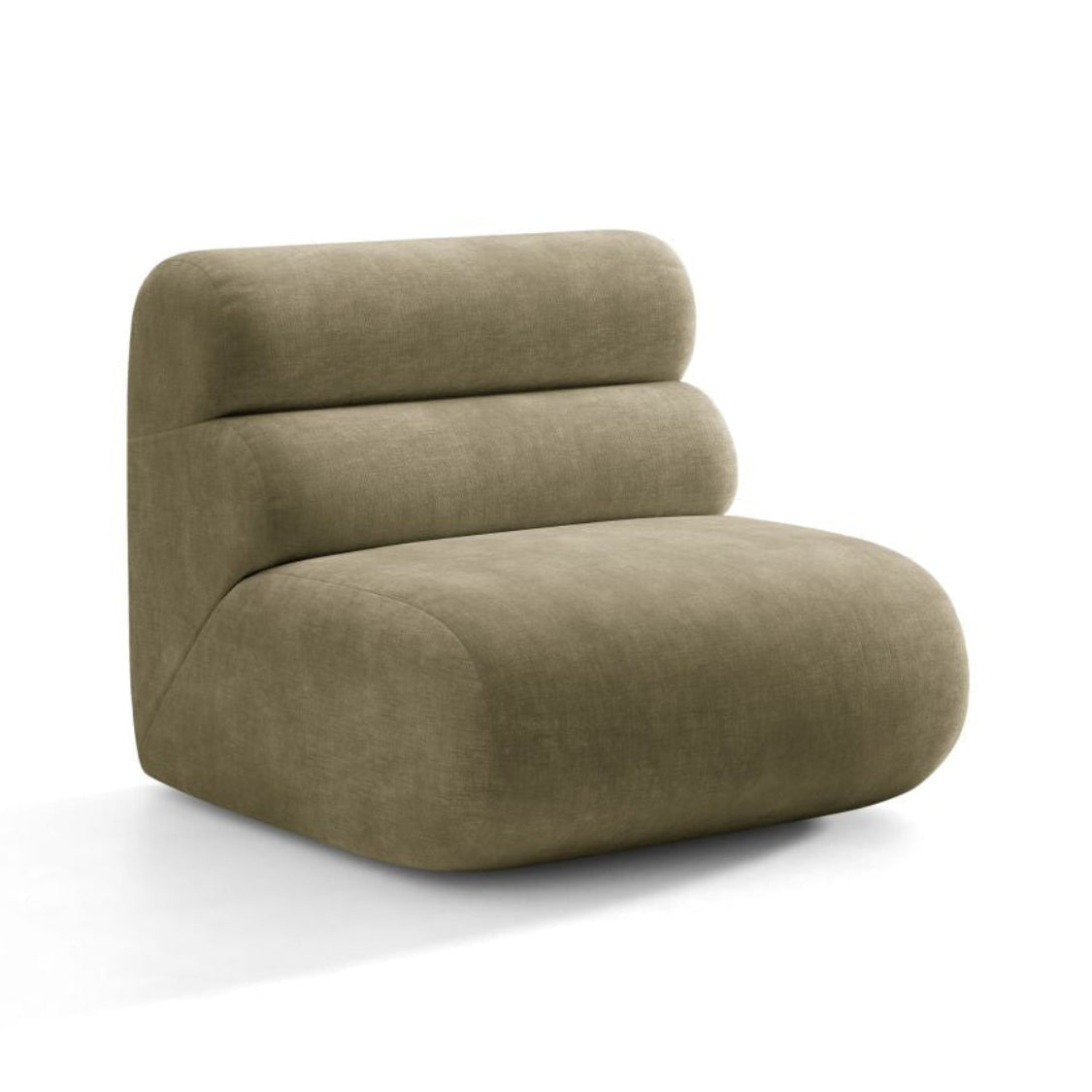 Fotel / modul NEO olivový šenil