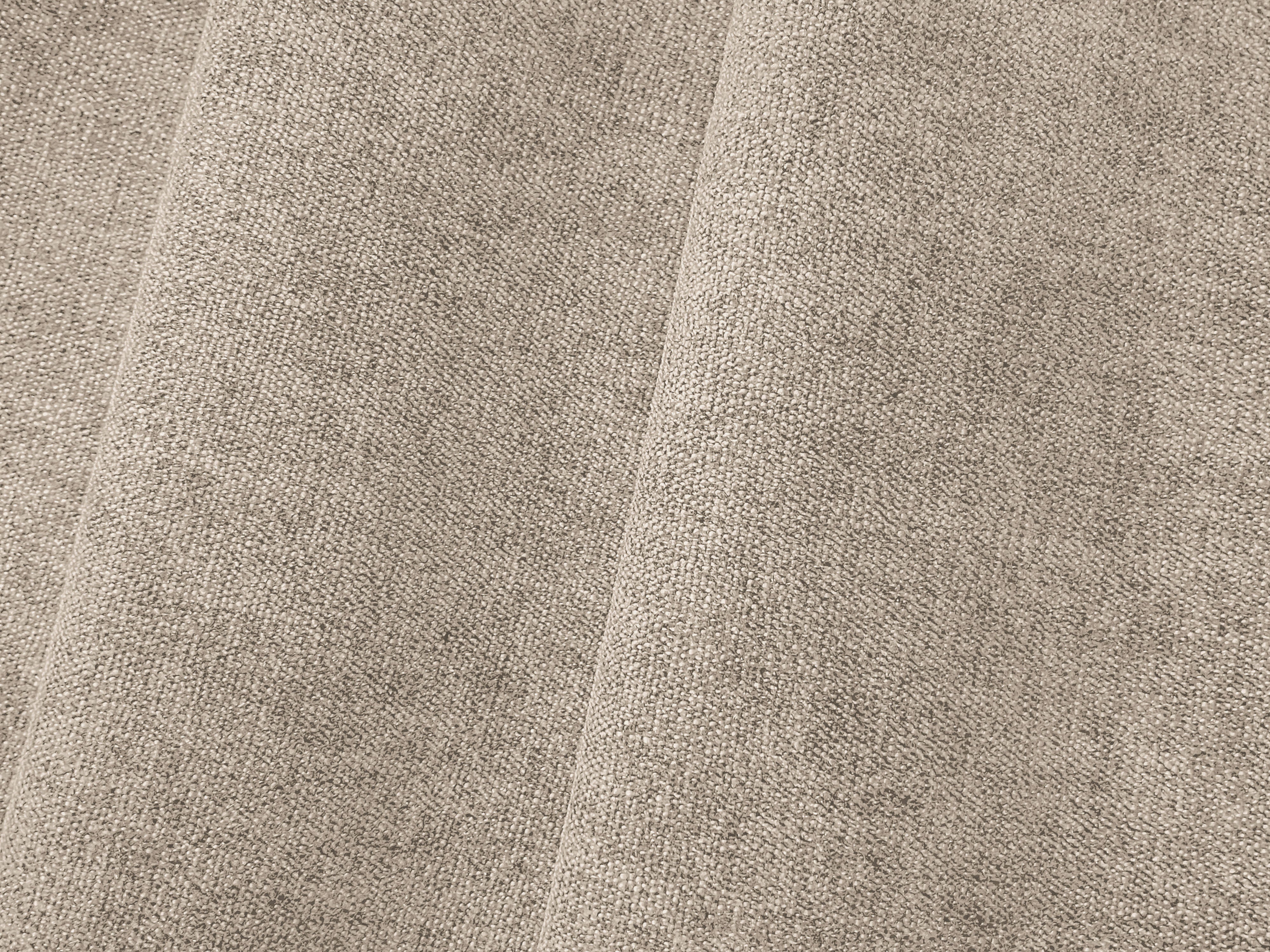 Sofa modułowa BLOOM - element lewostronny ciemnobeżowy szenil