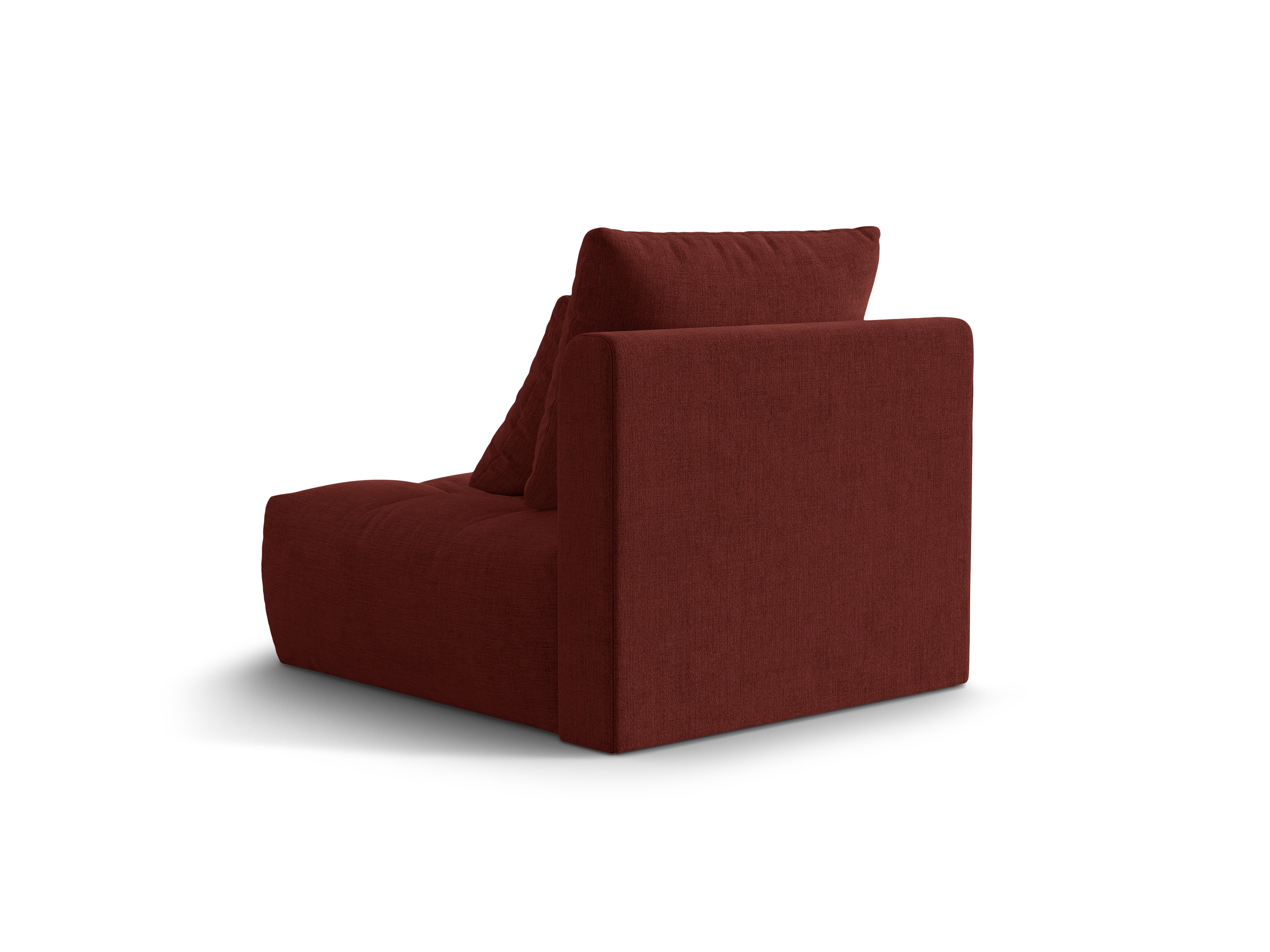 Fotel / modul BLOOM červený šenil