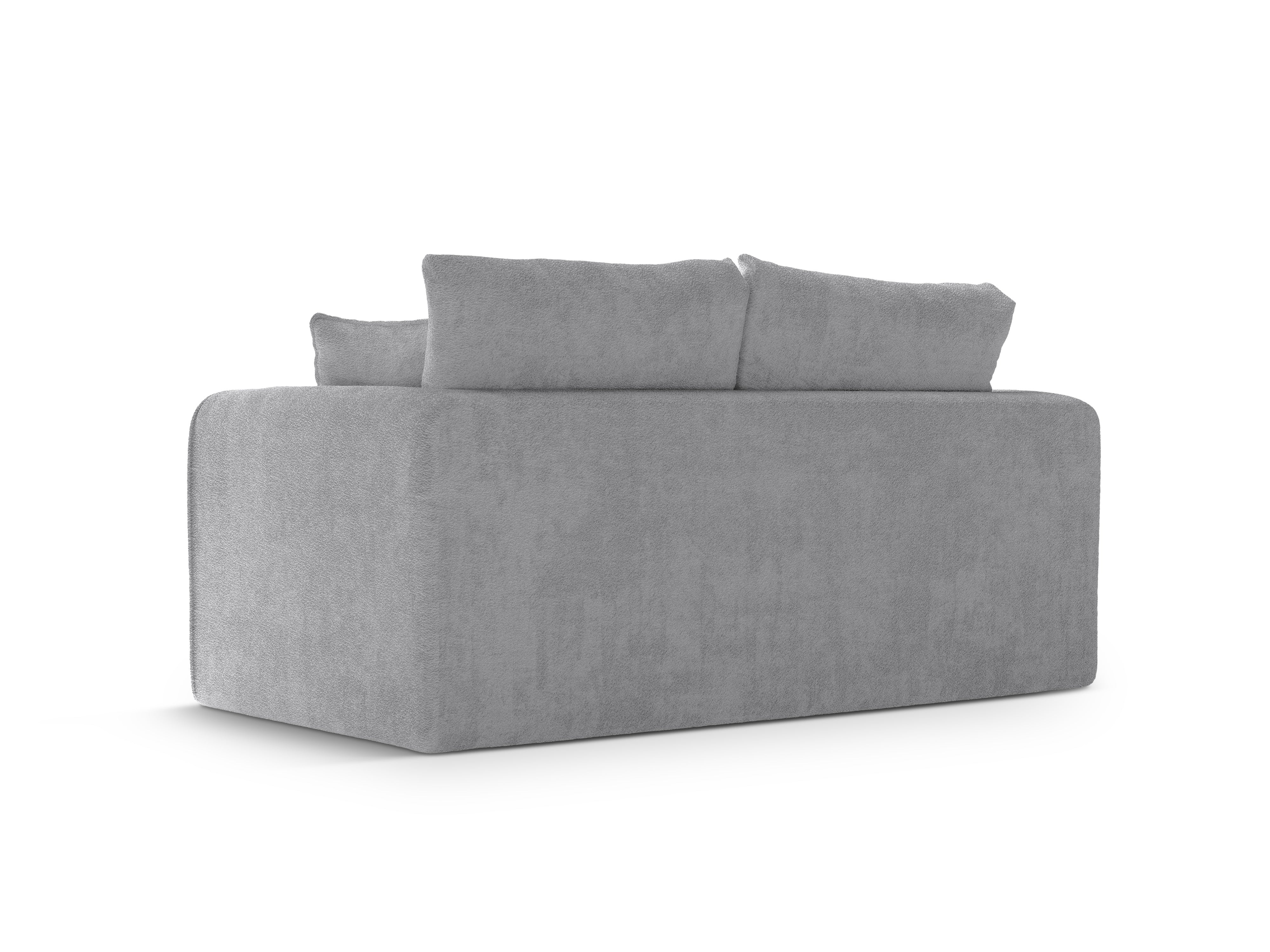 Sofa 2-osobová s funkciou spania LIDO šedý boucle