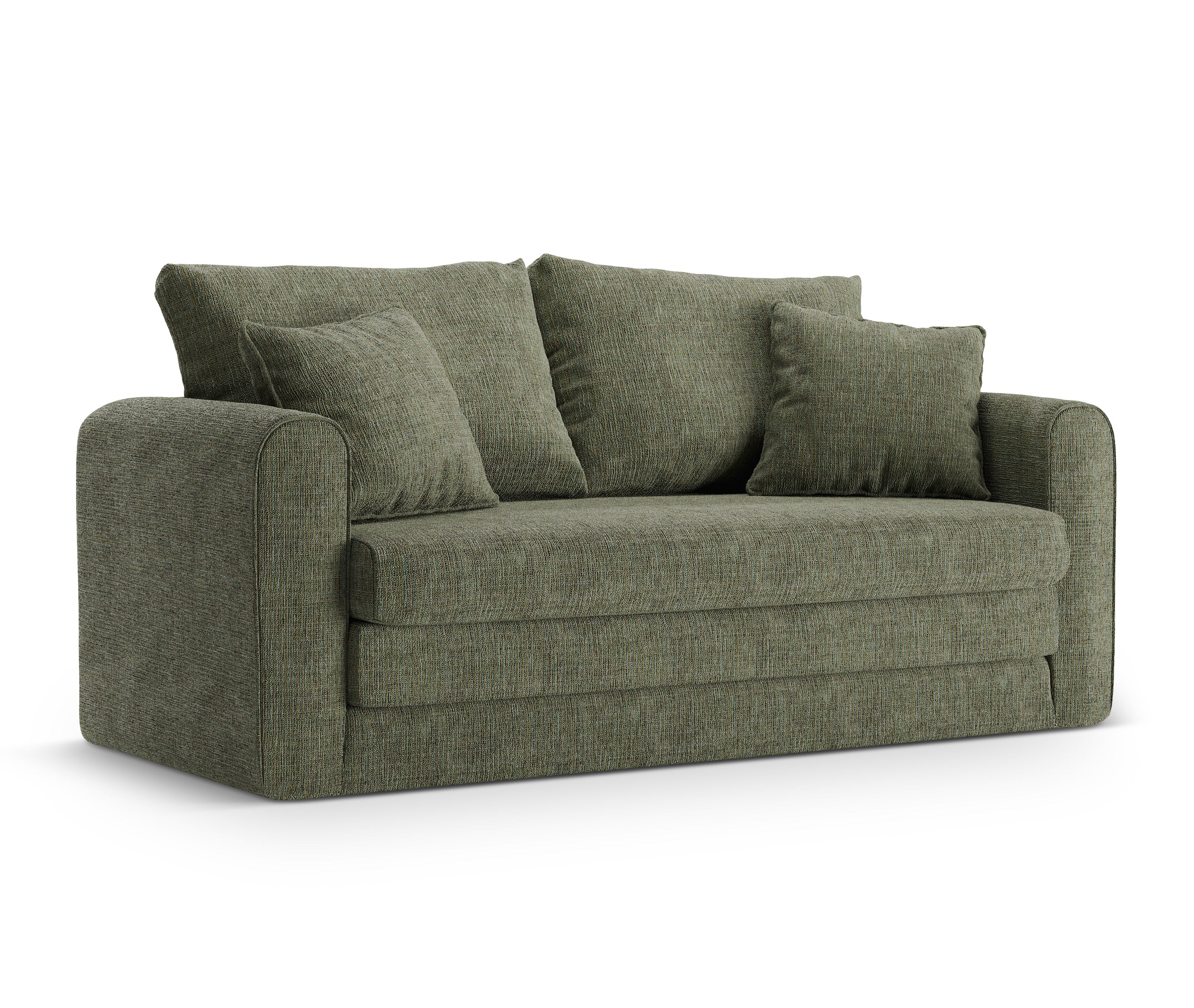 Sofa 2-osobová s funkciou spania LIDO olivový melír