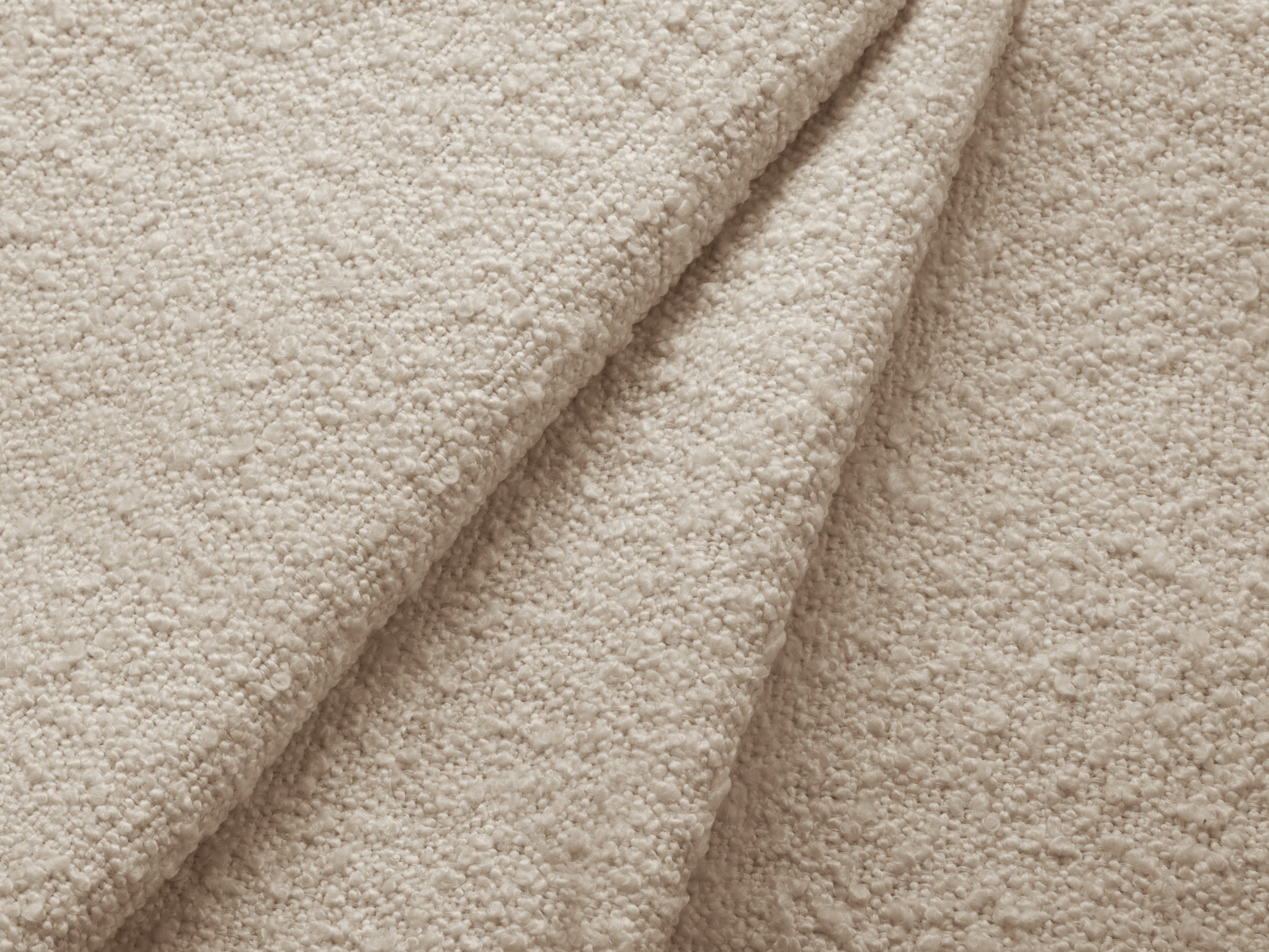 2-seater Sofa KATE beige boucle