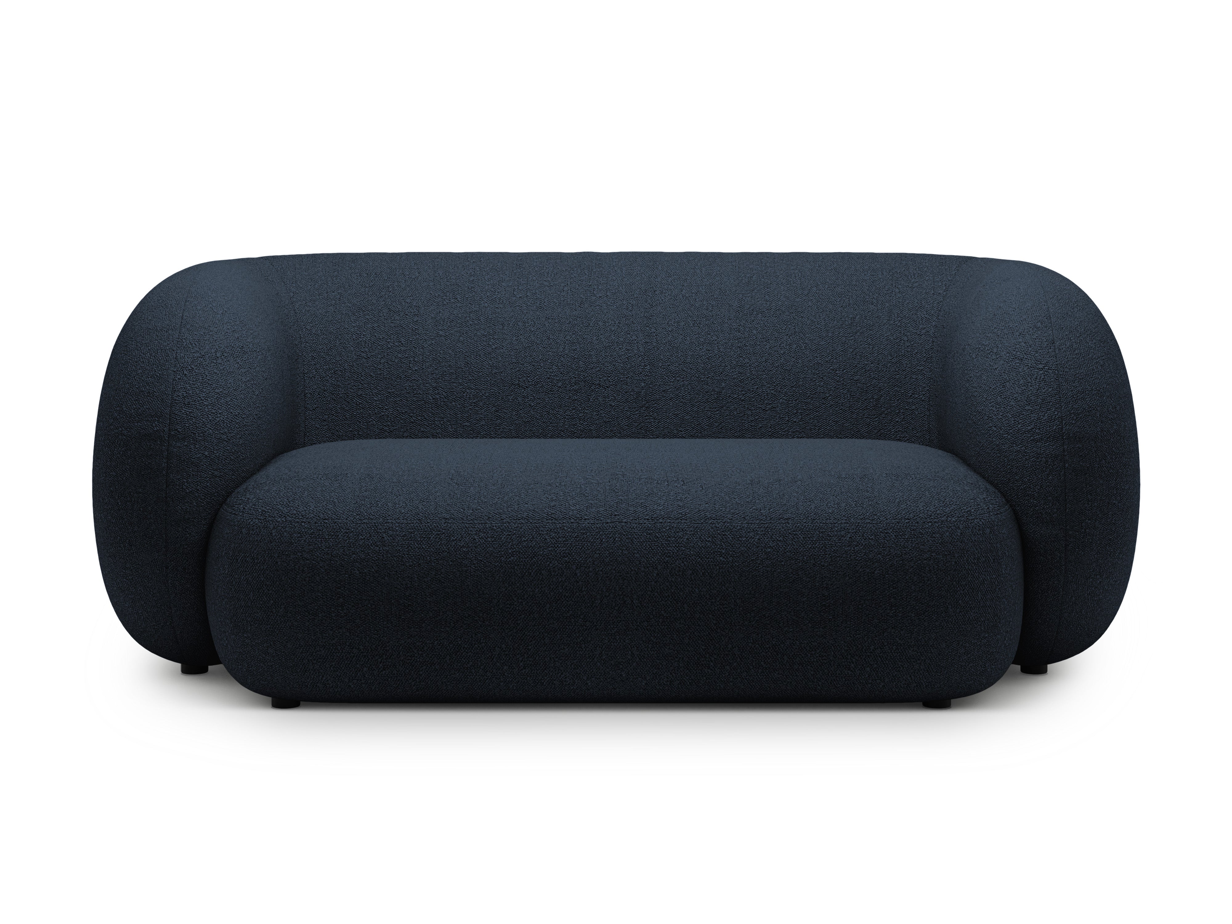 2-seater Sofa KATE navy boucle