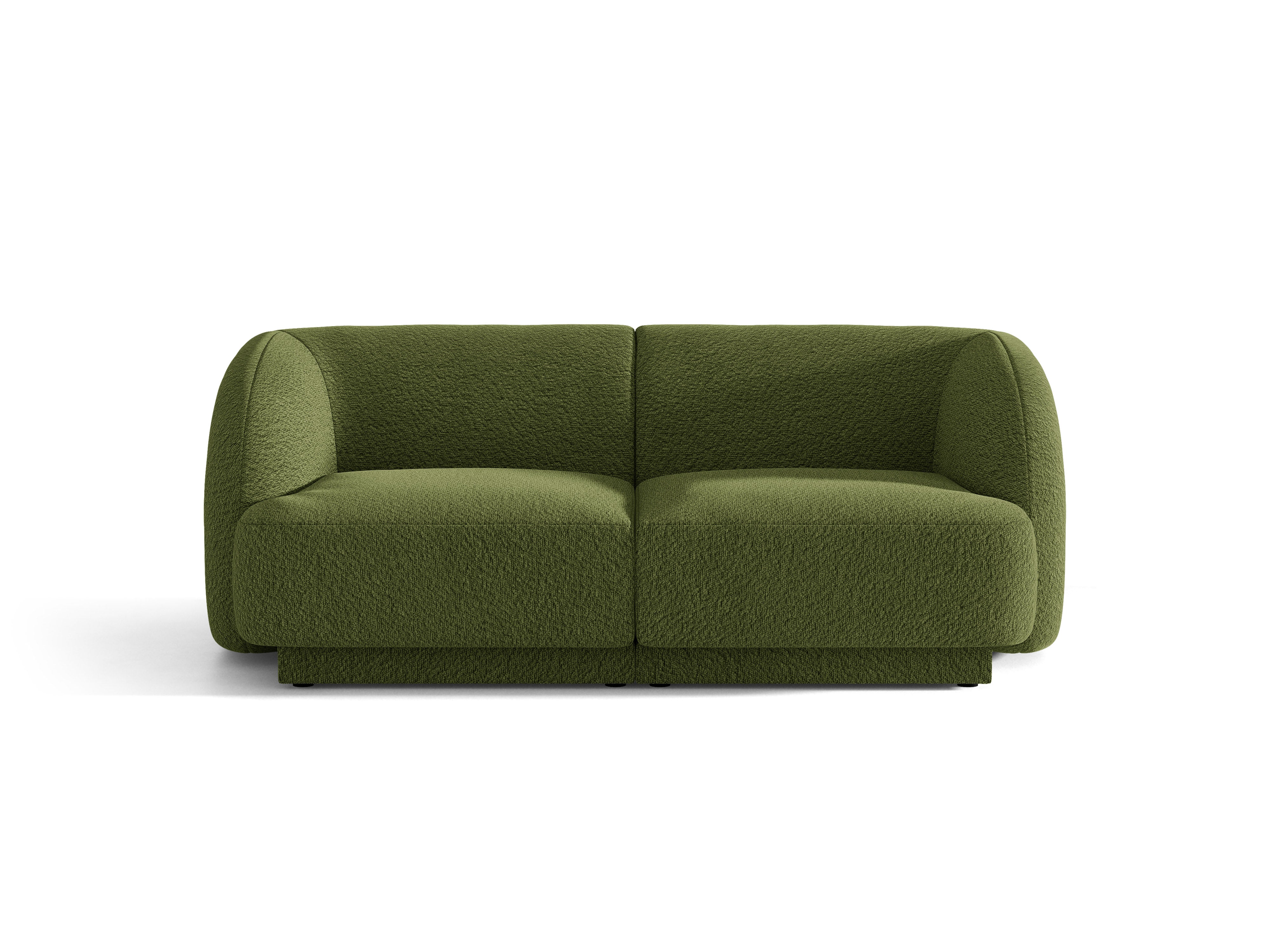 Sofa pre 2 osoby MILEY zelená boucle