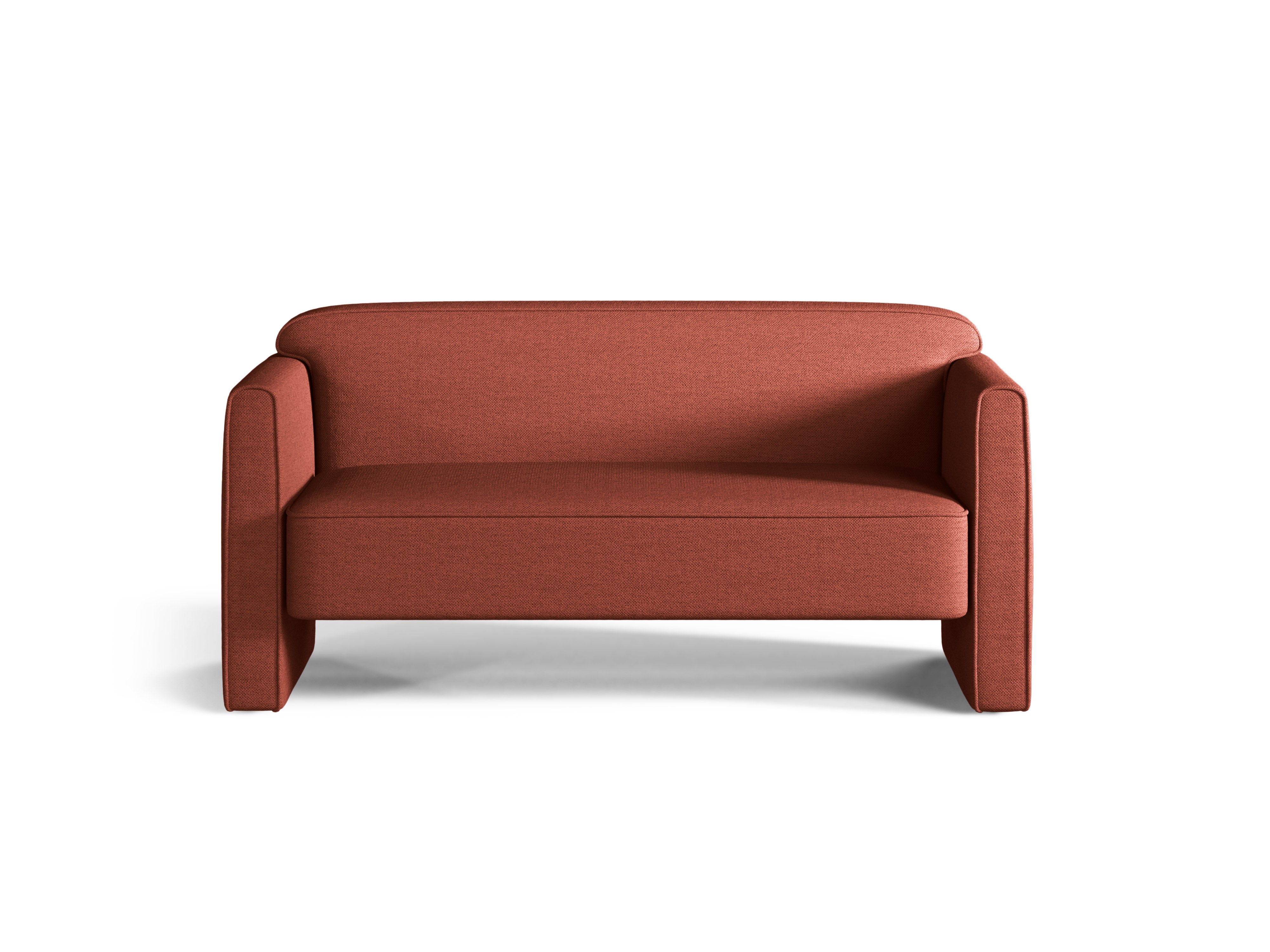 Sofa 2-osobová ABBY terakotová