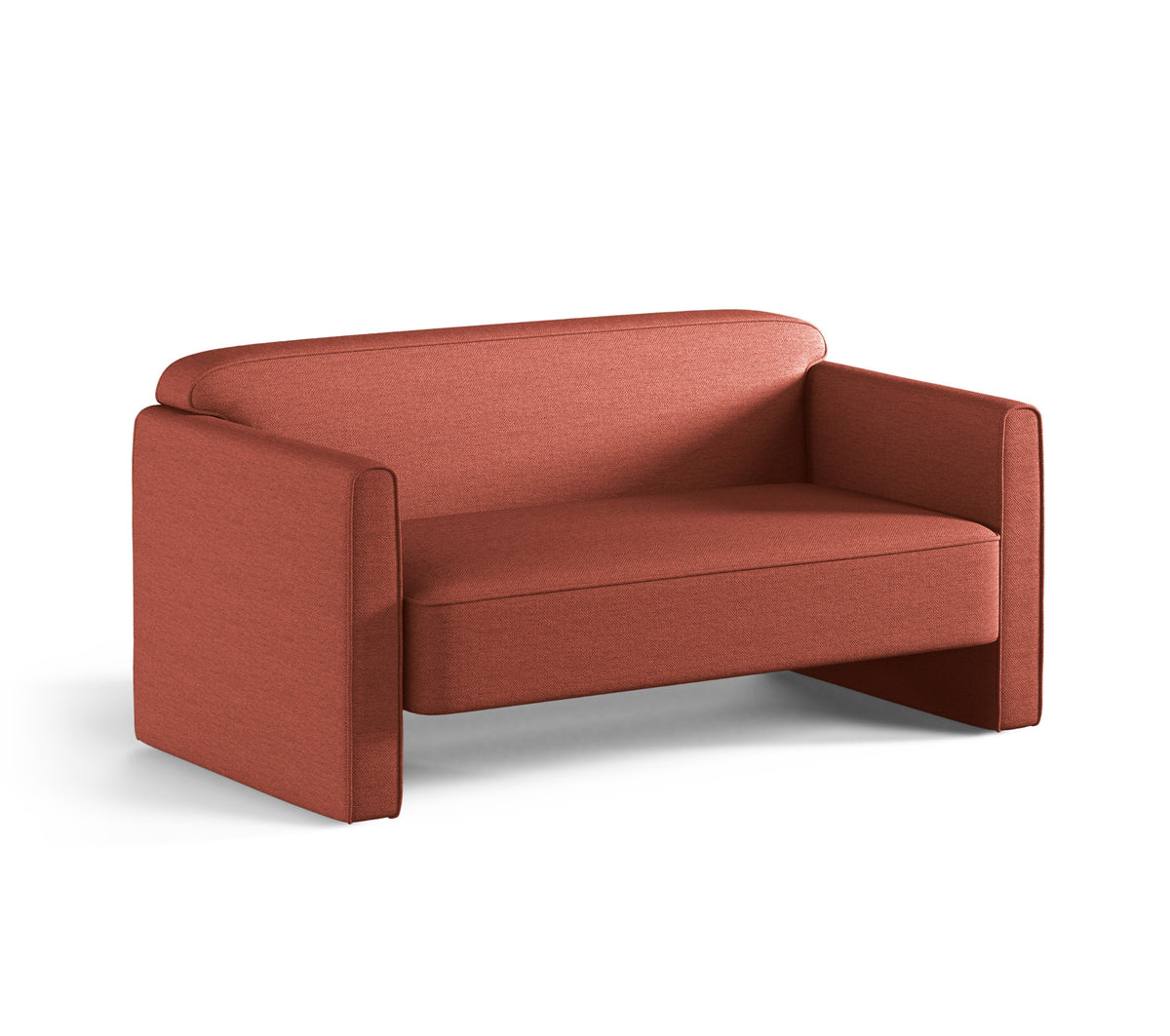 Sofa 2-osobová ABBY terakotová