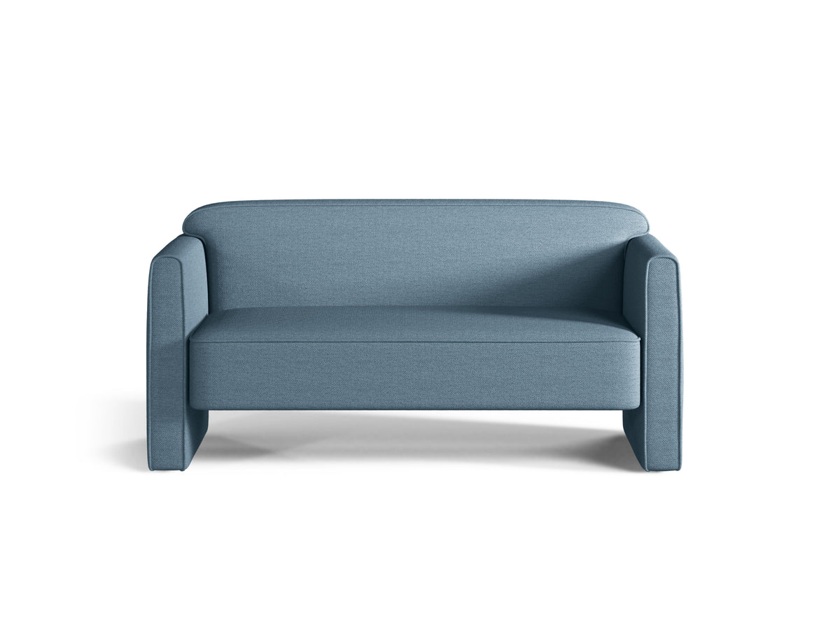 Sofa 2-osobová ABBY džínová modrá