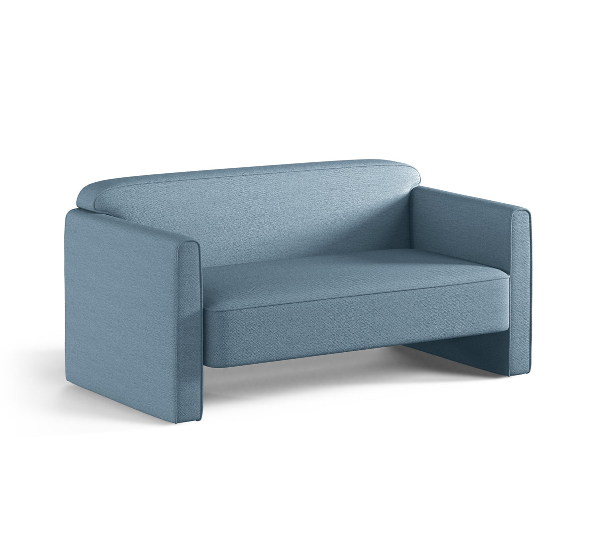 Sofa 2-osobová ABBY džínová modrá
