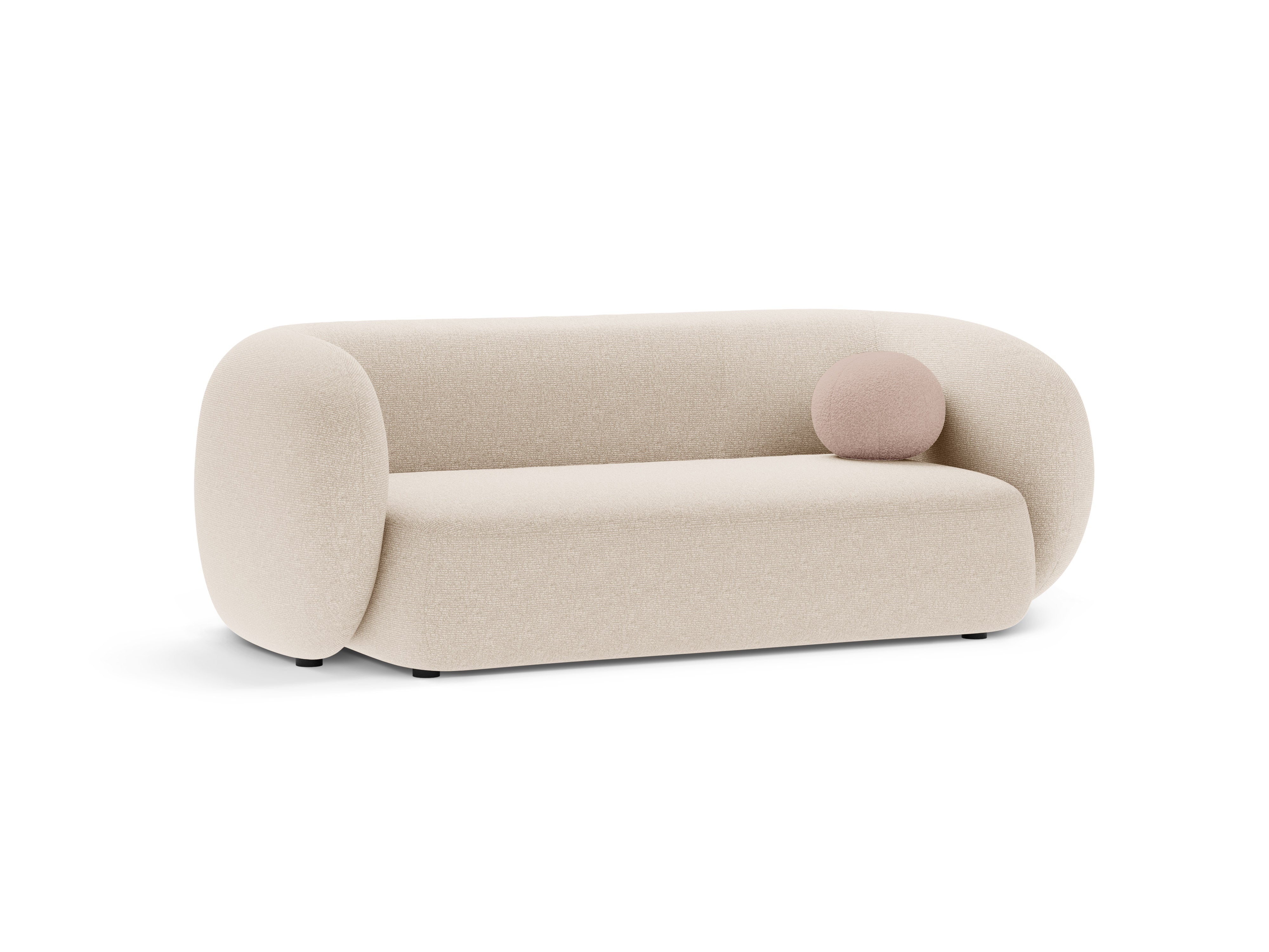 Sofa pre 2 osoby KATE svetlo béžový melír