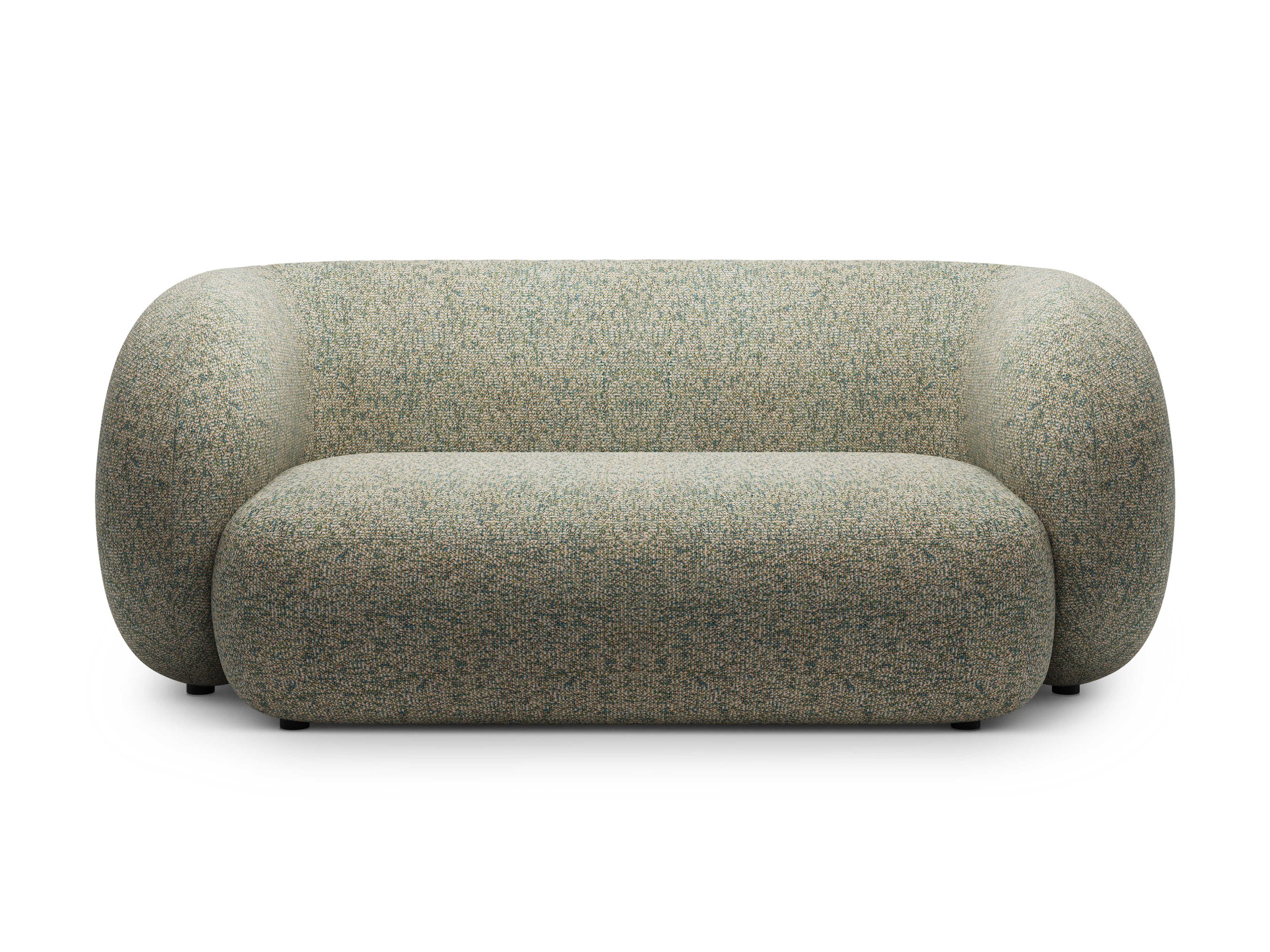 2-seater Sofa KATE light green mélange