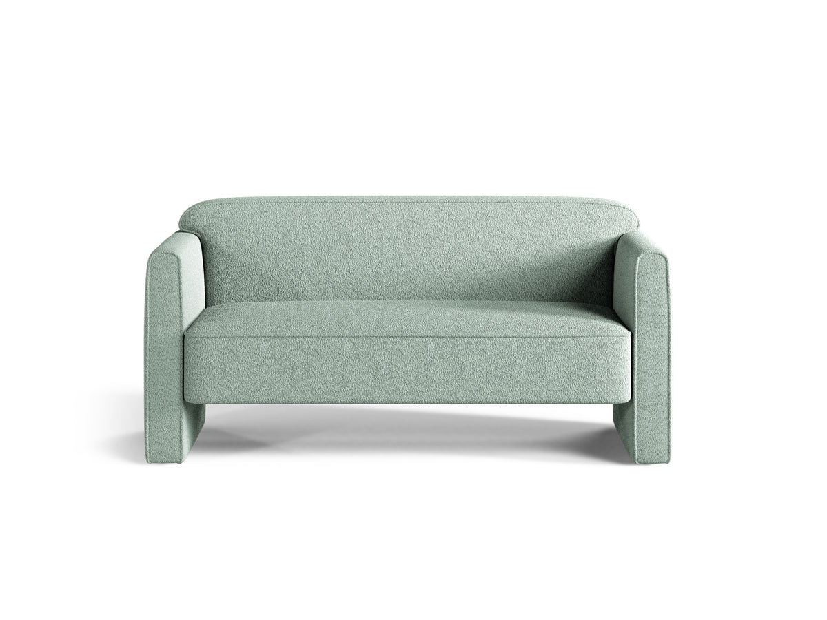 Sofa 2-osobová ABBY mätový boucle