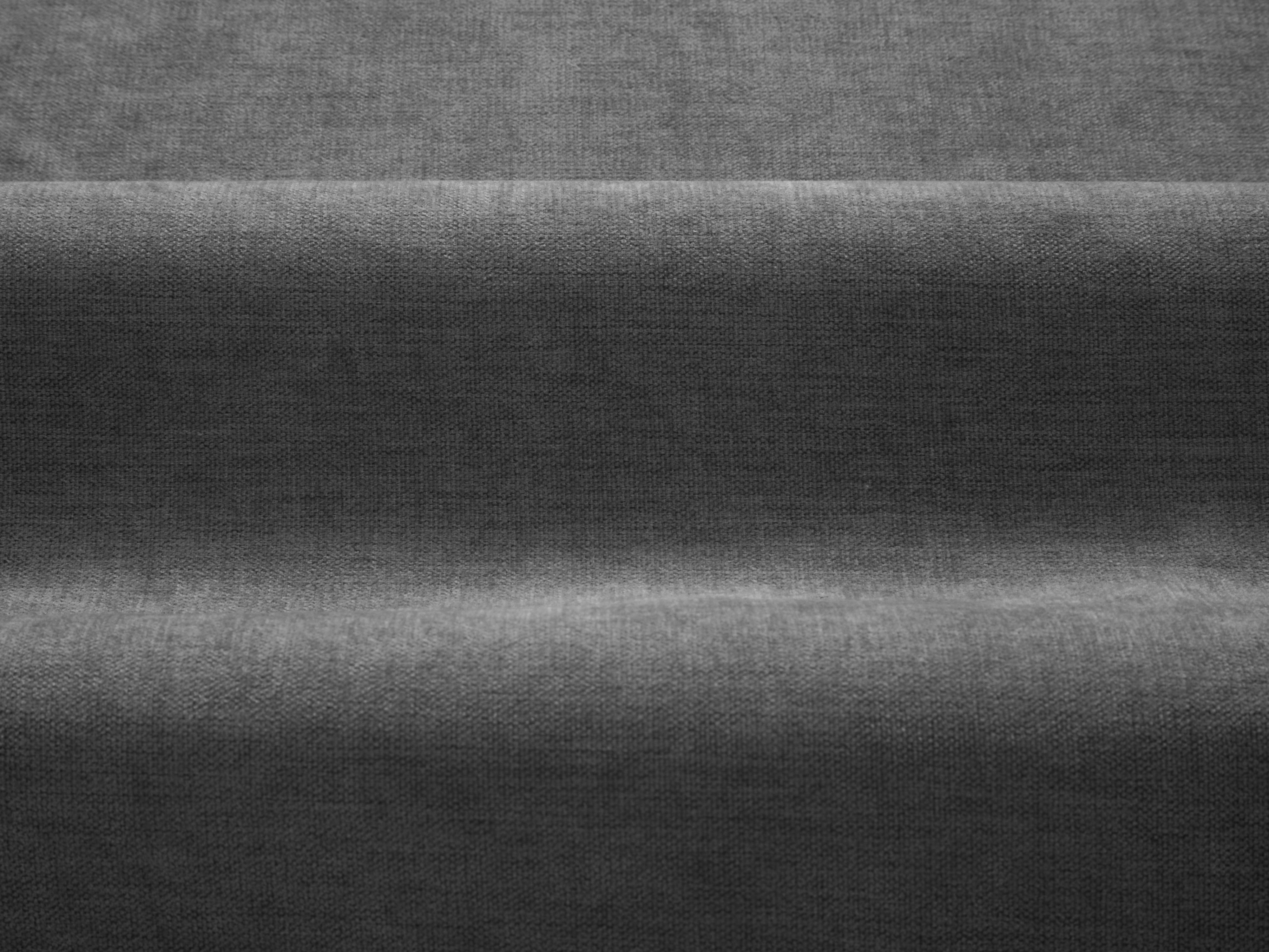 2-seater Sofa ADA dark gray chenille