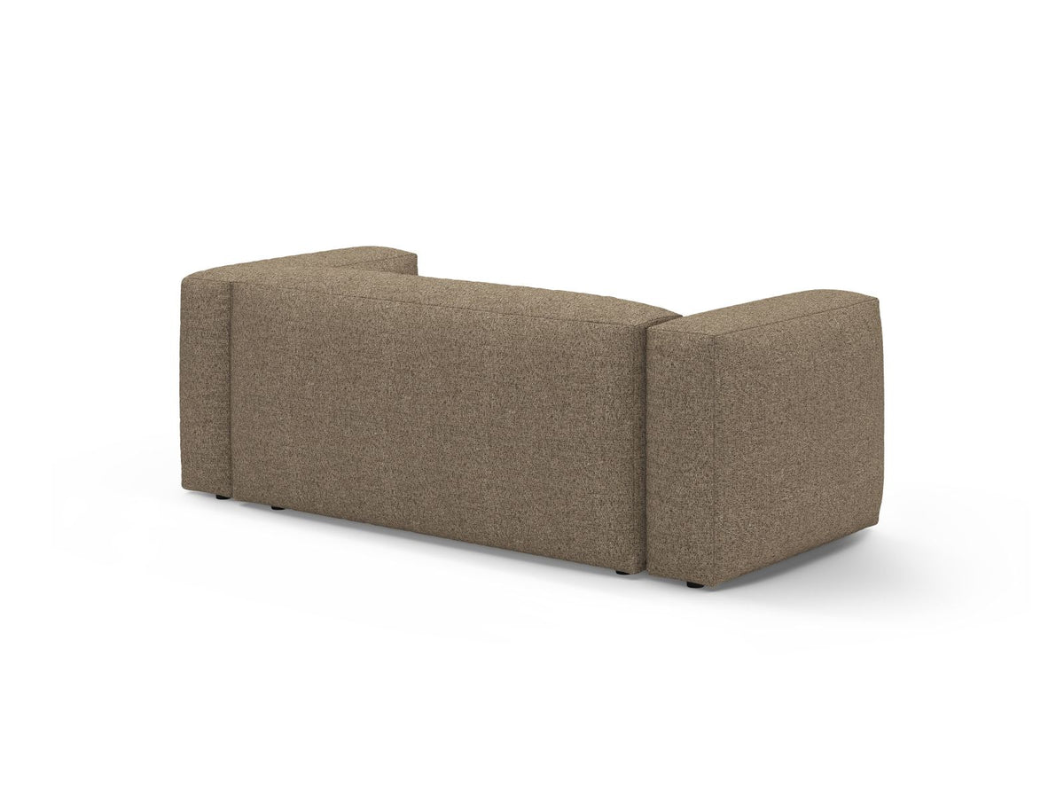 Sofa 2-osobowa MARTINA cappuccino boucle – ujęcie tylne