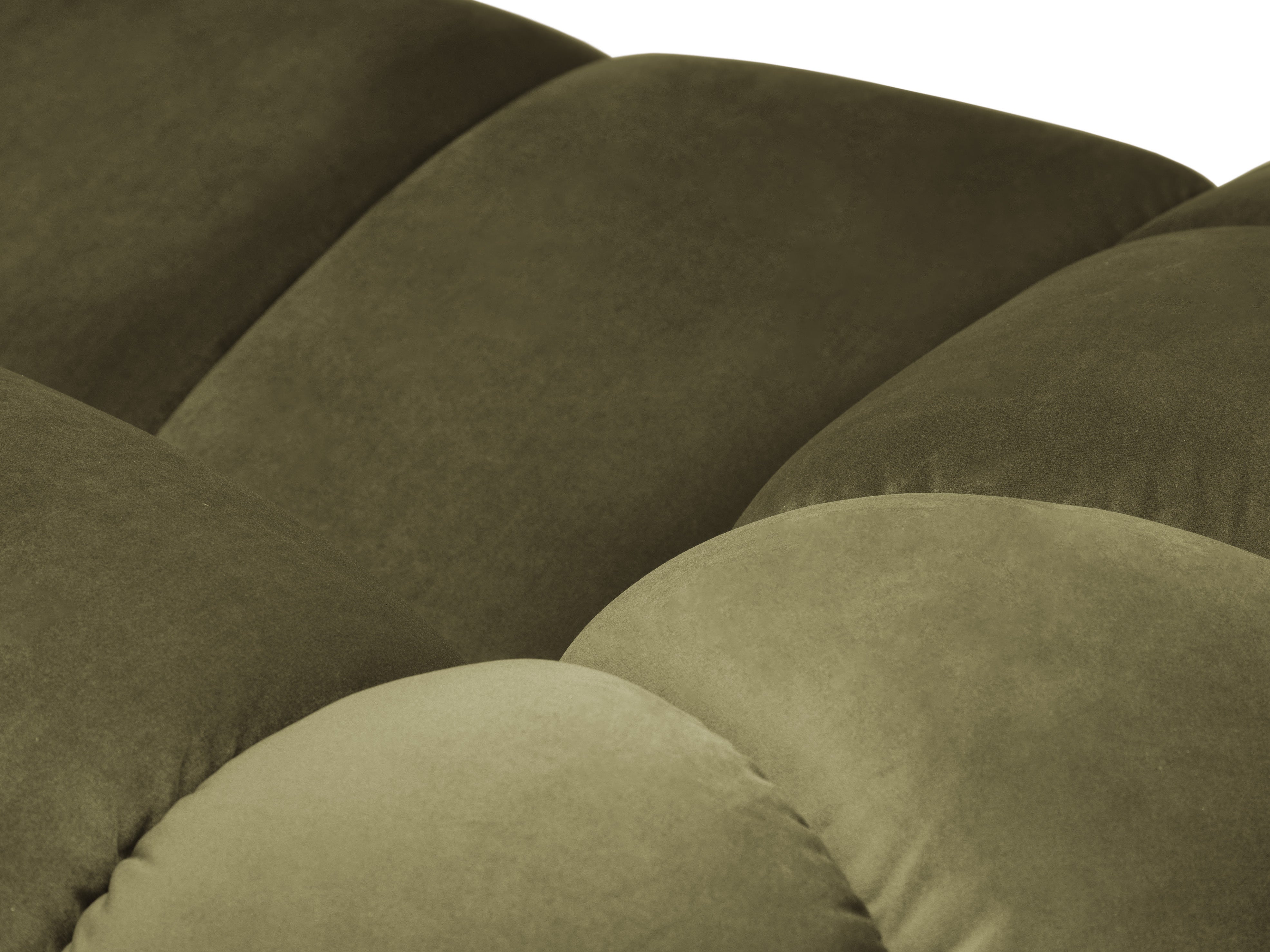 Velvet 2-Seater Sofa DIANA Green