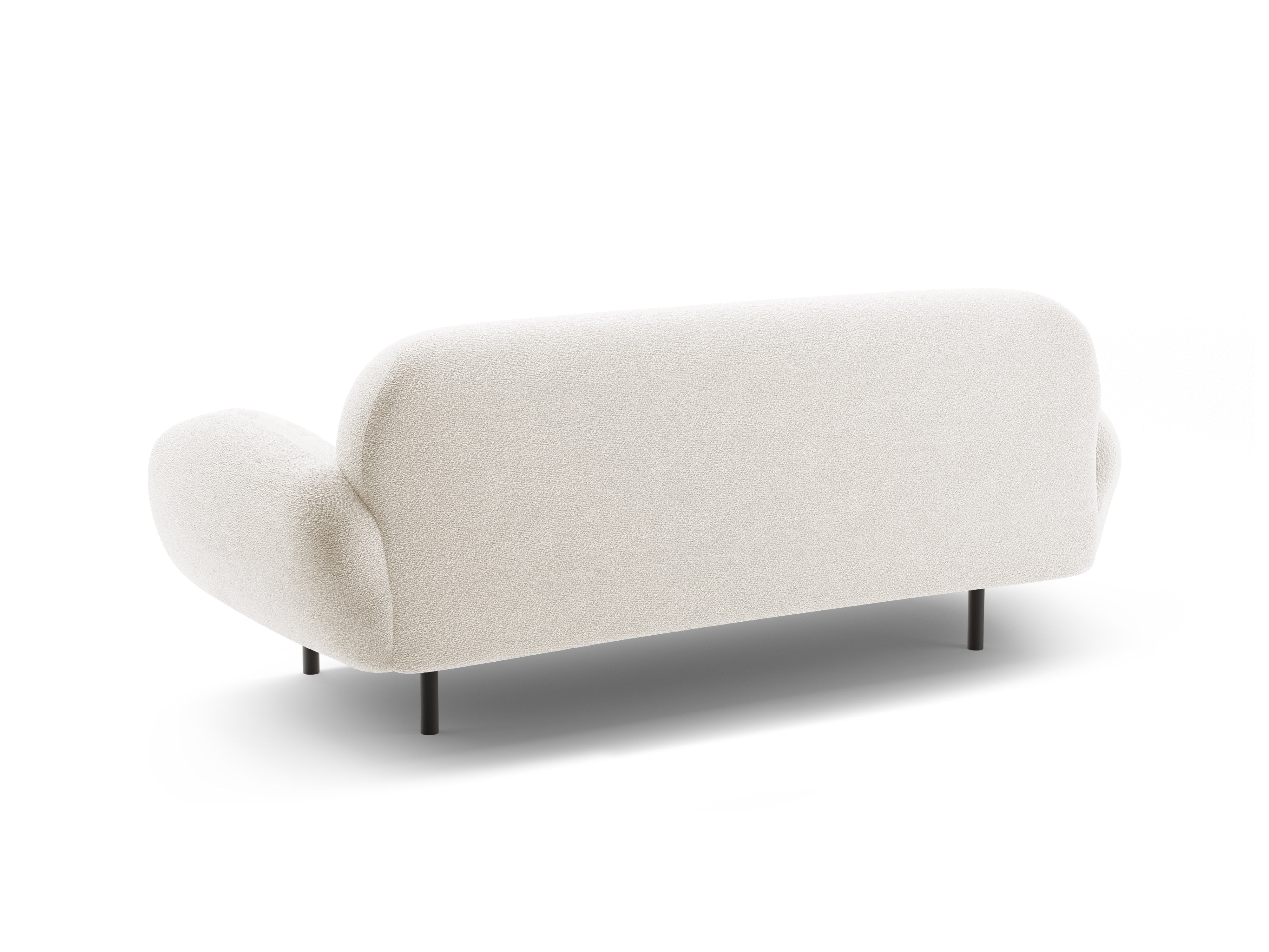 Sofa 2,5-osobová POPPY biela boucle