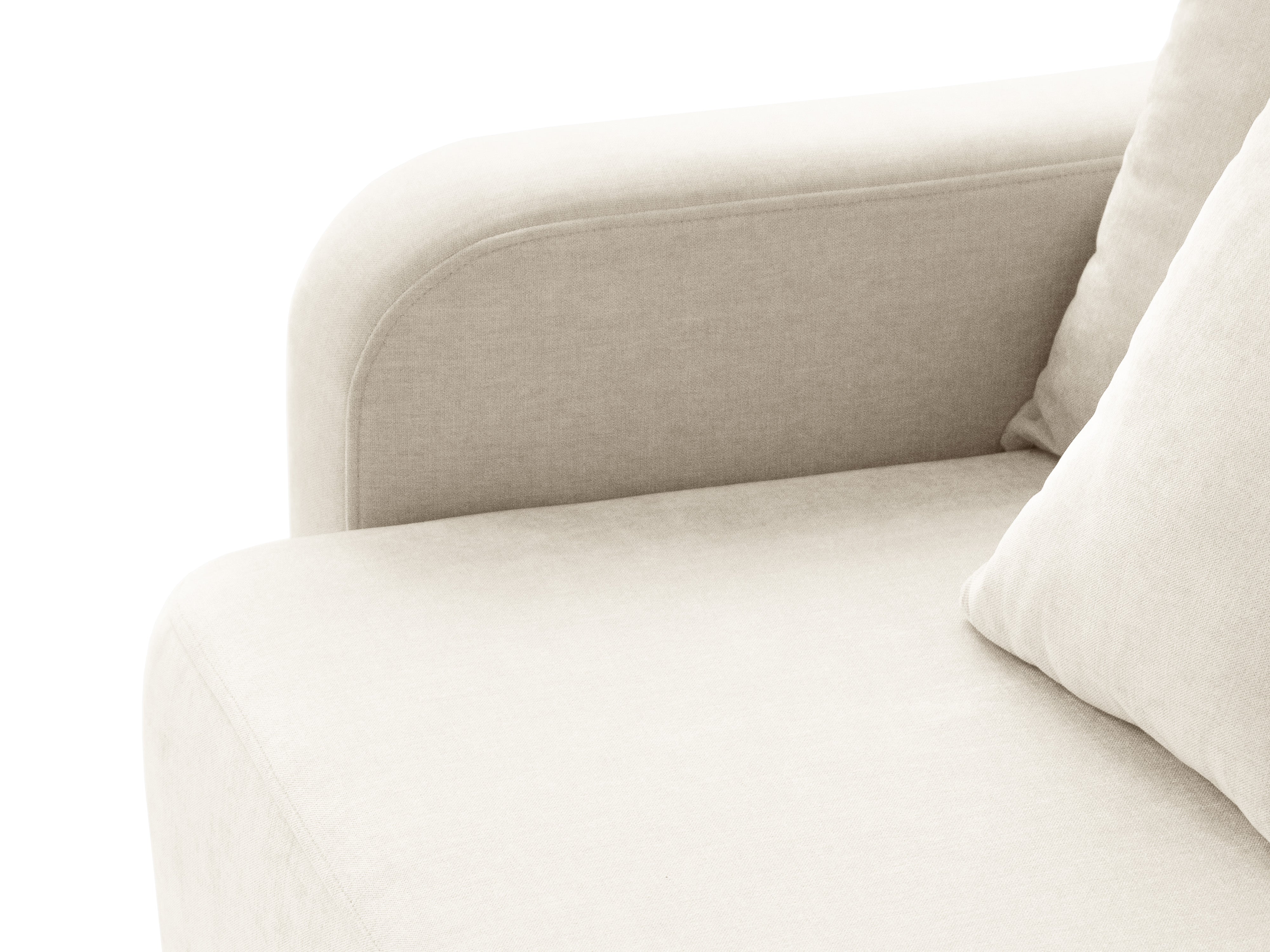 Pohovka s funkciou spania ELEN slonová kosť szenil