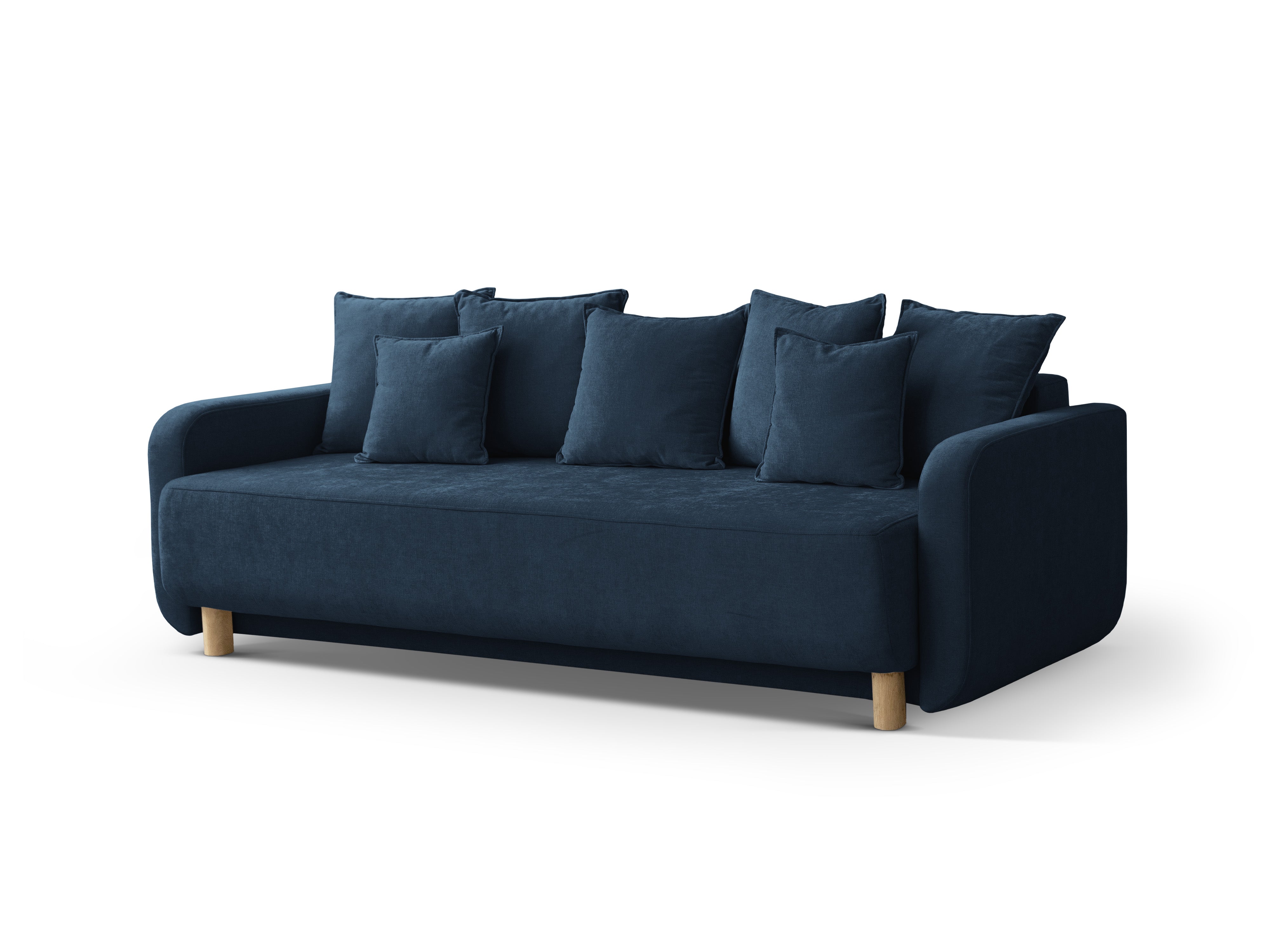 ELEN Sofa with Sleeping Function in Navy Chenille