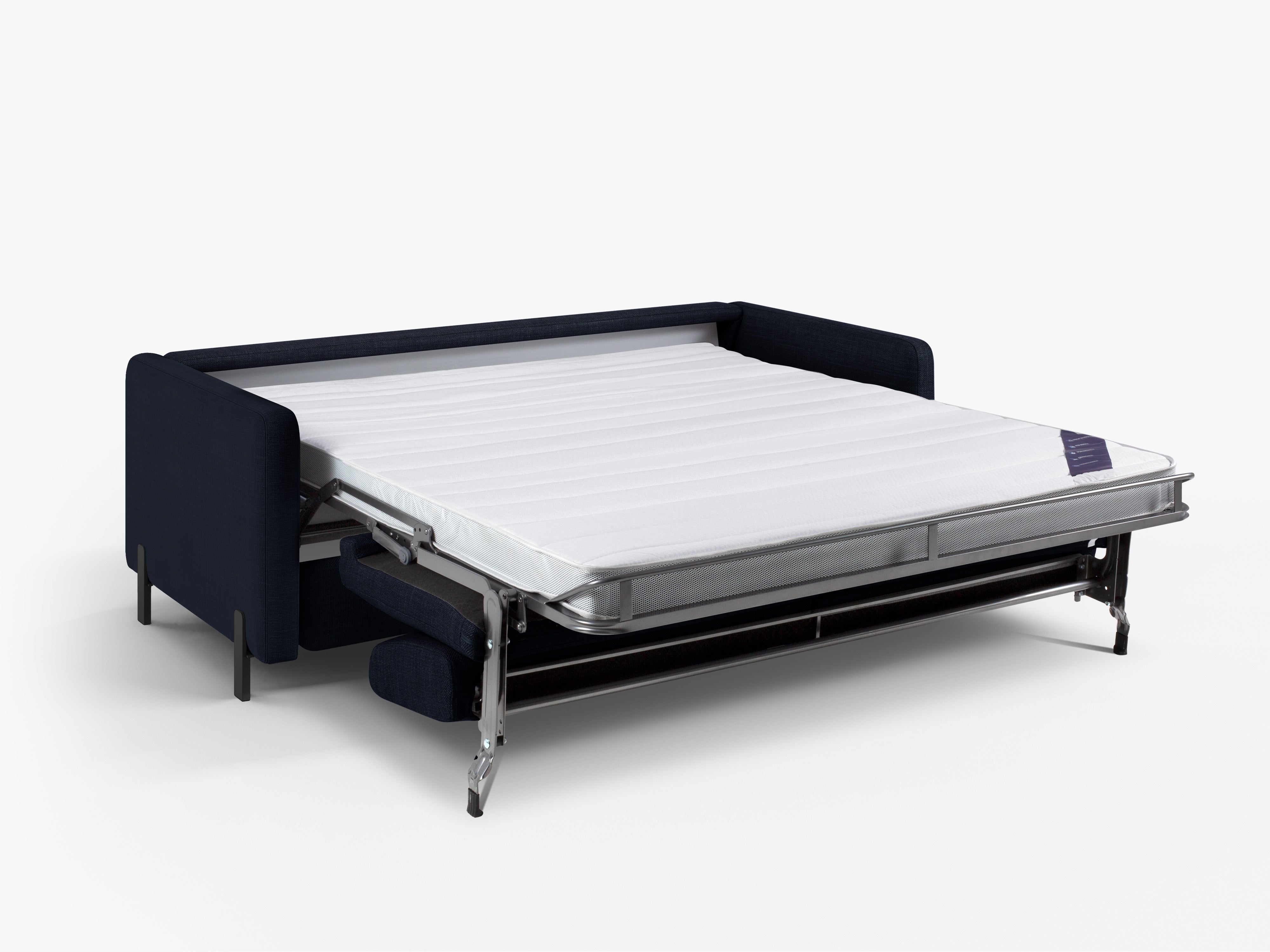 Pohovka 3-miestna s funkciou spania GLORIA modrý šenil