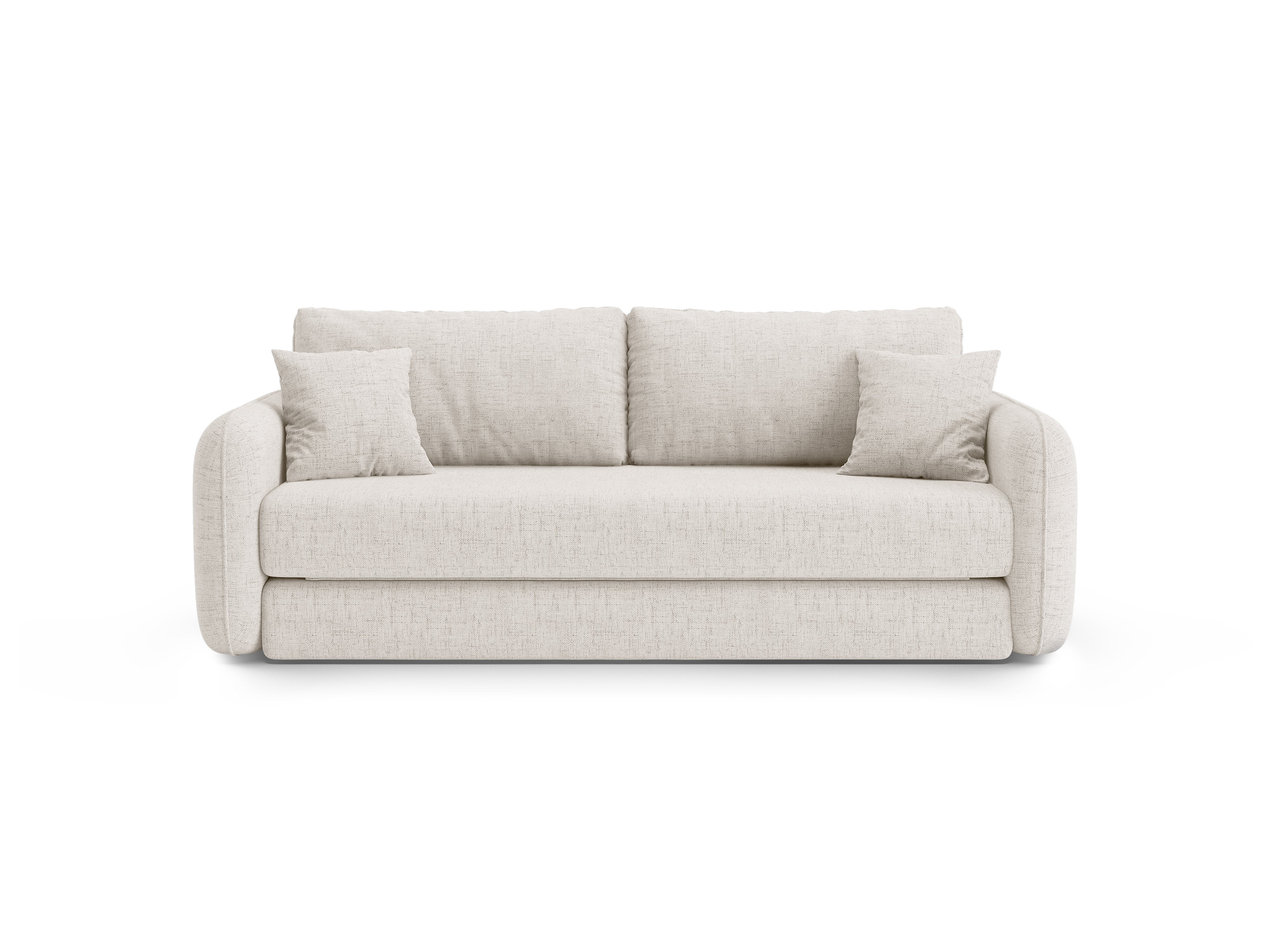 3-Seater Sofa with Sleeping Function DORMI Light Beige
