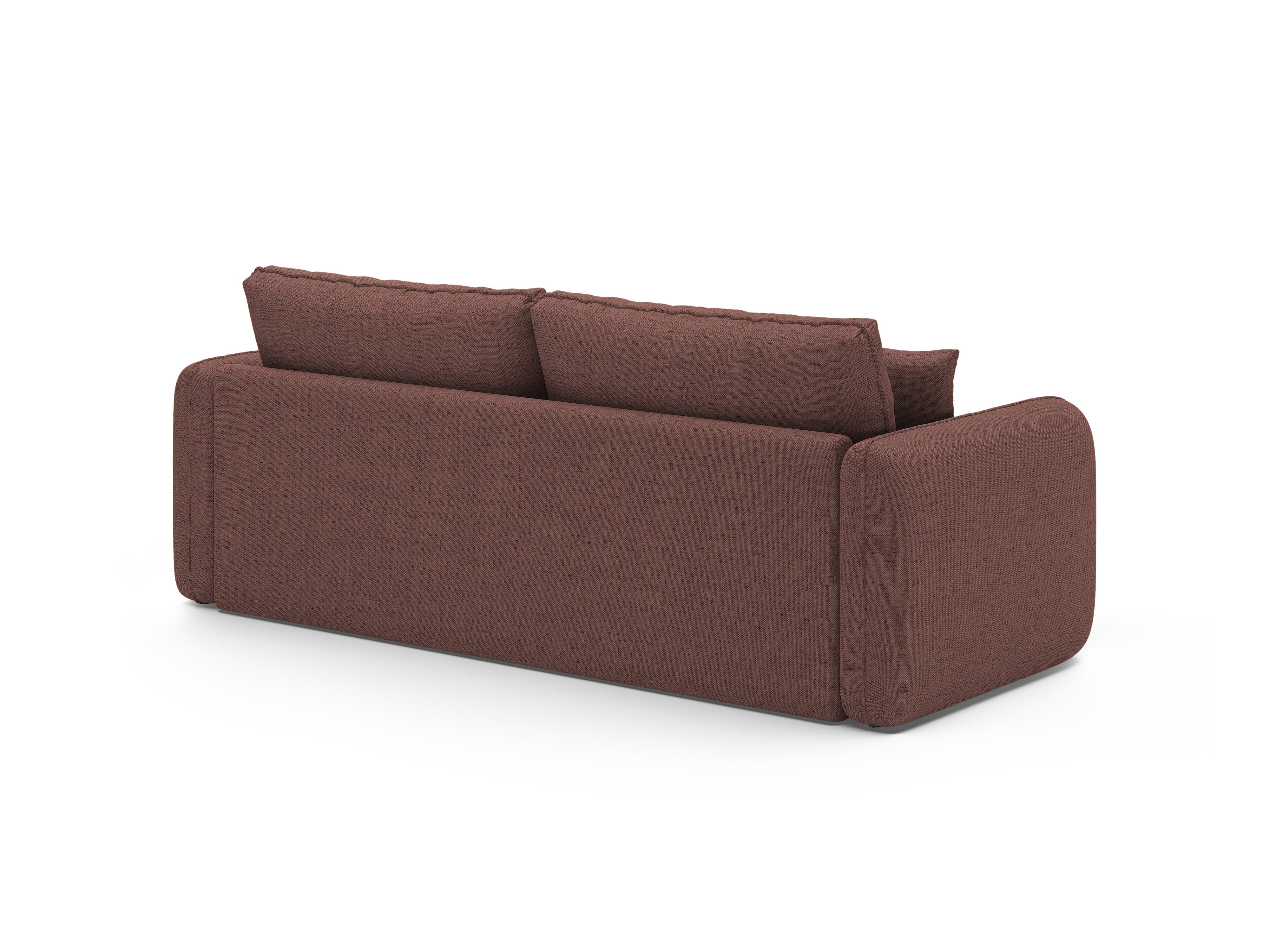 Sofa 3-miestna s funkciou spania DORMI tmavo ružová