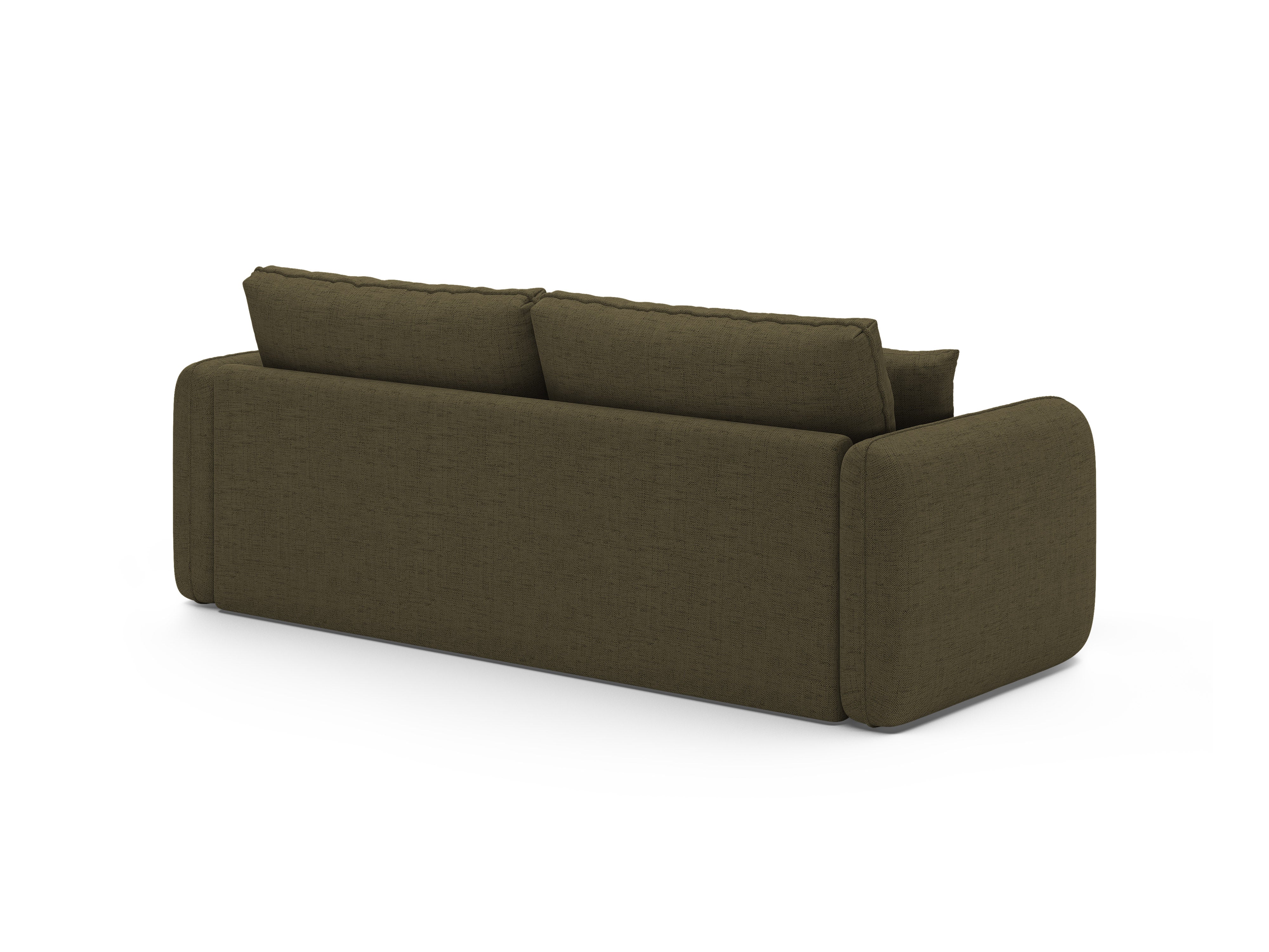 3-Seater Sofa with Sleeping Function DORMI Green
