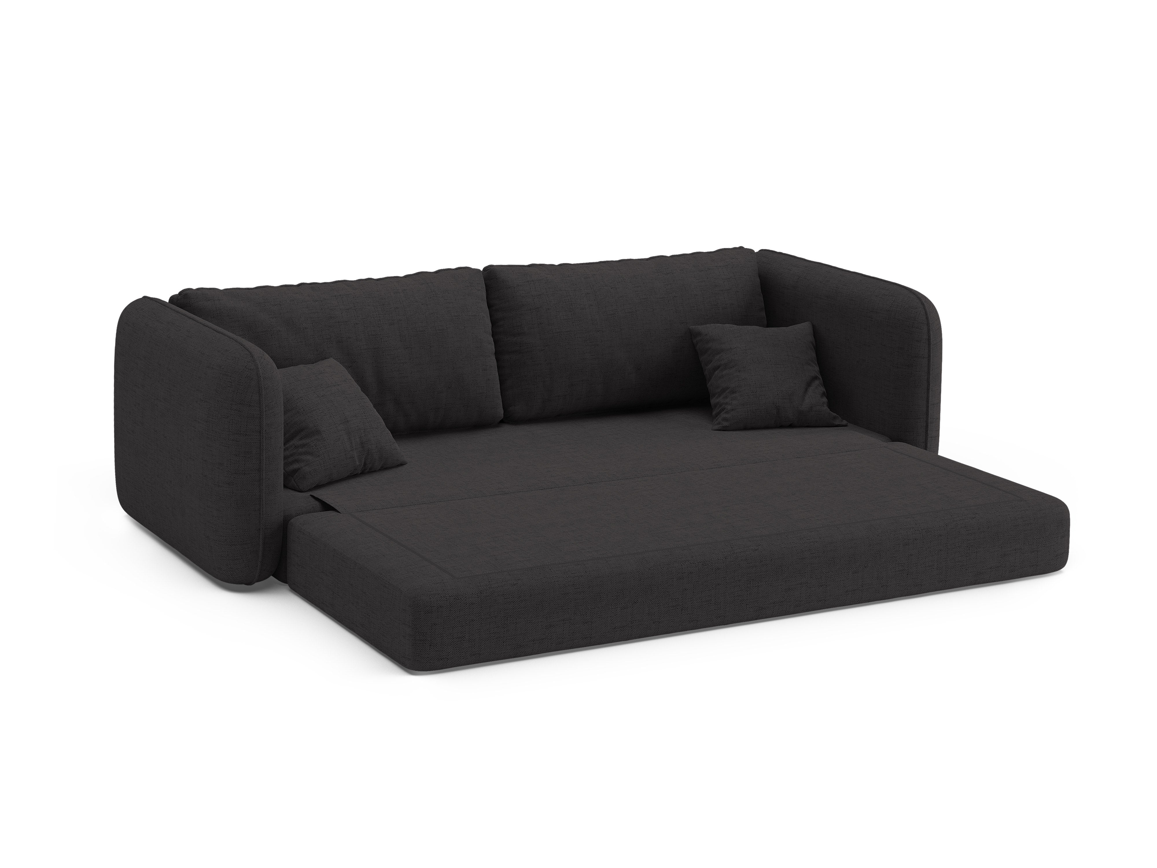 Sofa 3-sedáková s funkciou spania DORMI antracit