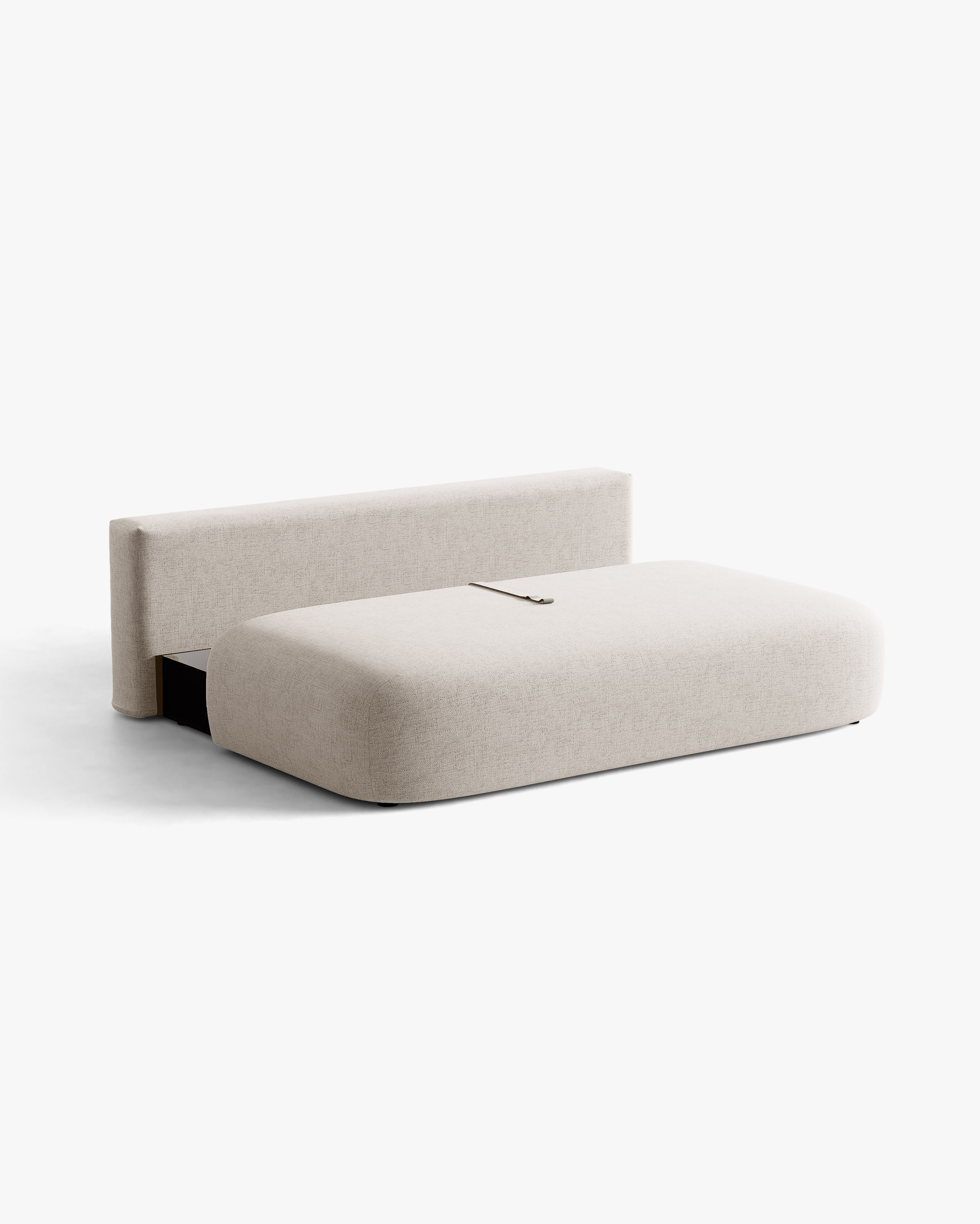 Sofa pre 3 osoby s funkciou spania HENA béžová