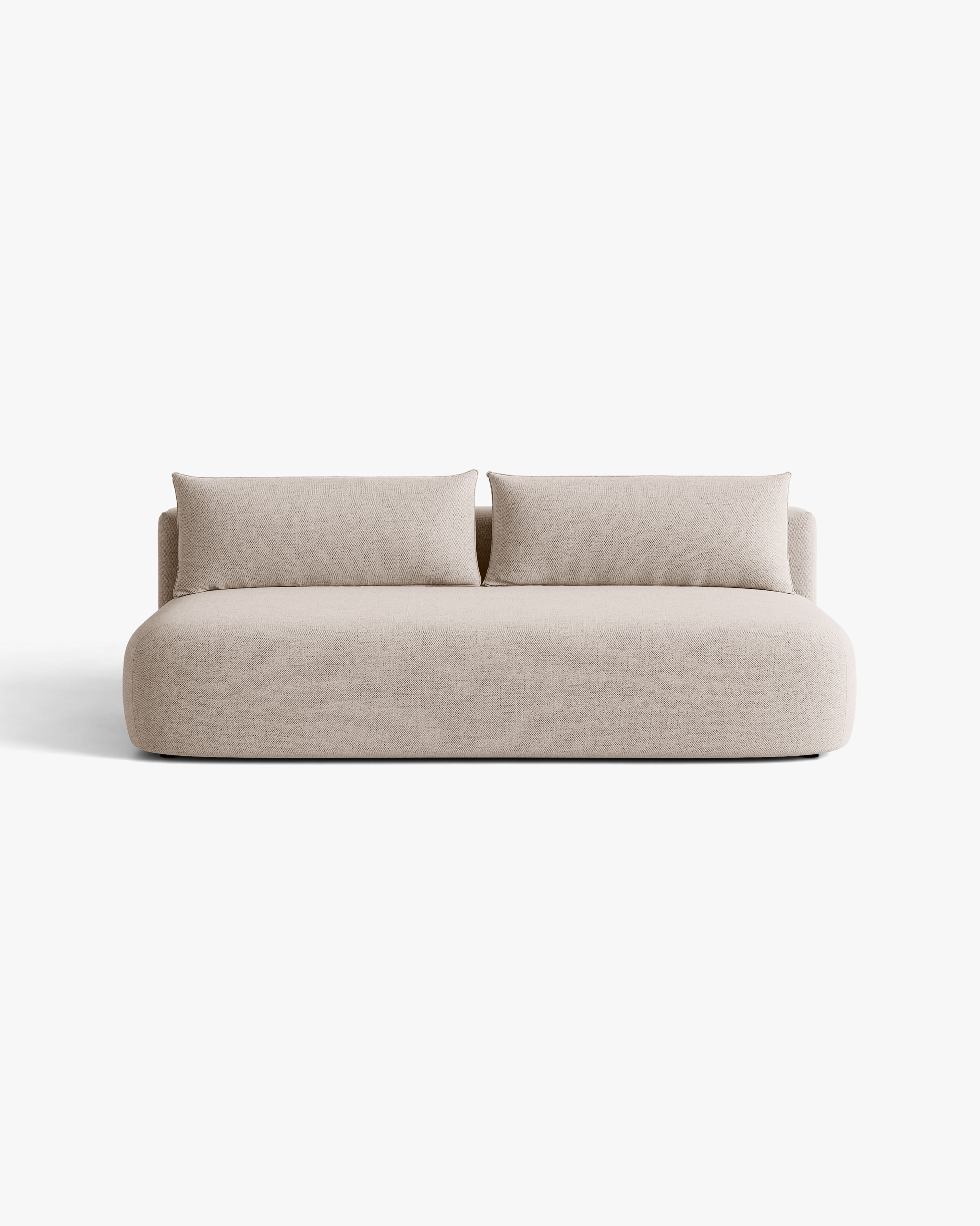 Sofa pre 3 osoby s funkciou spania HENA cappuccino