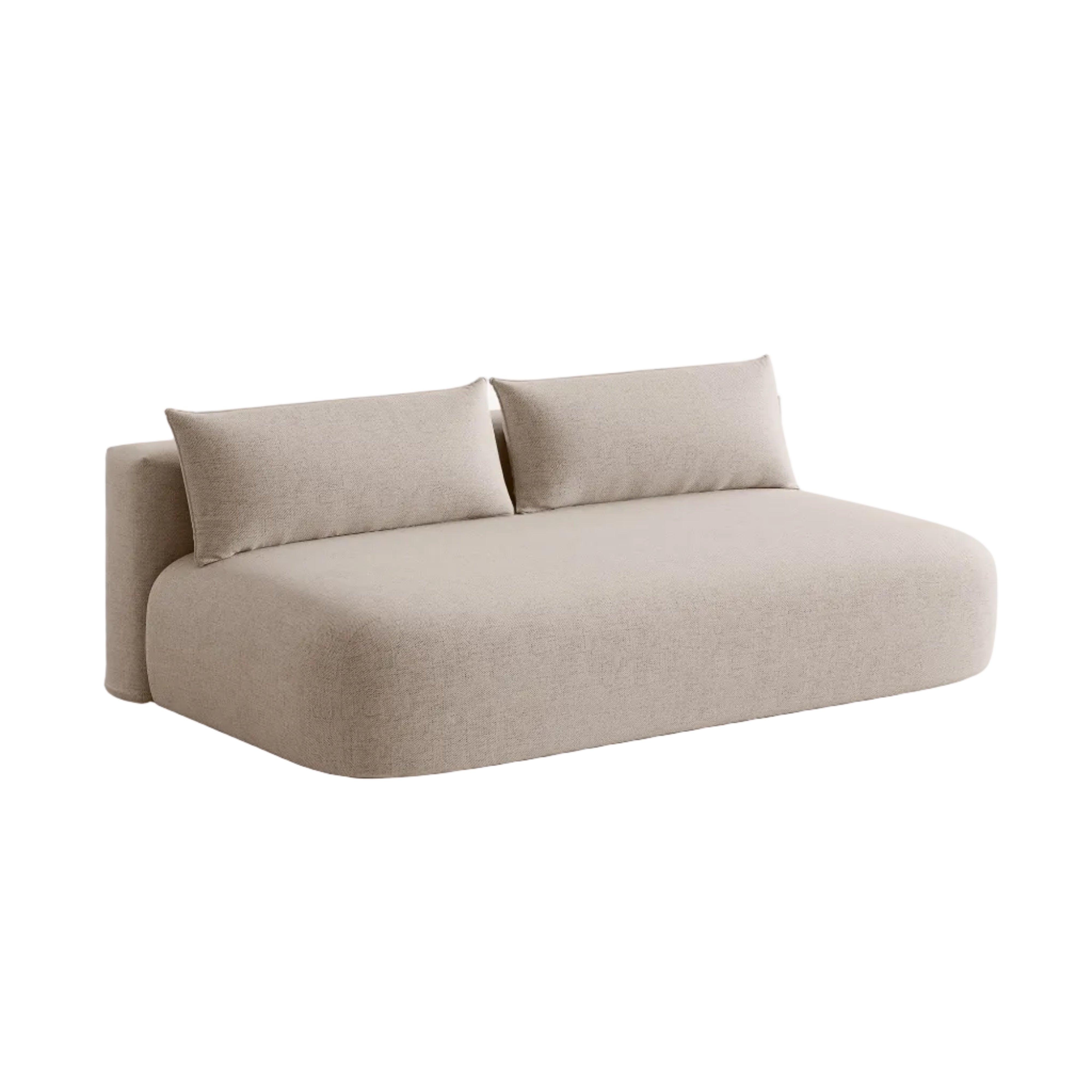 Sofa pre 3 osoby s funkciou spania HENA cappuccino