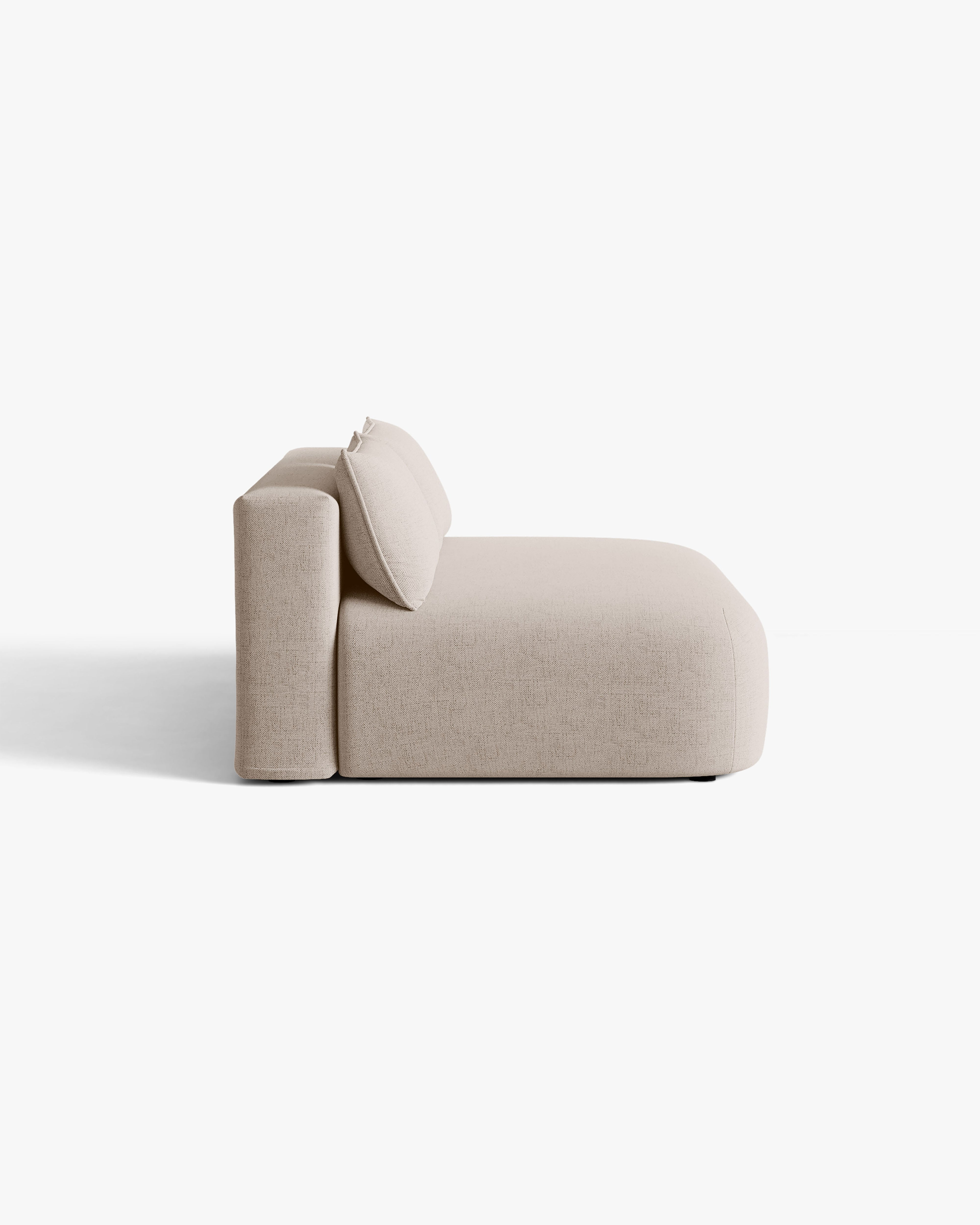Sofa pre 3 osoby s funkciou spania HENA cappuccino