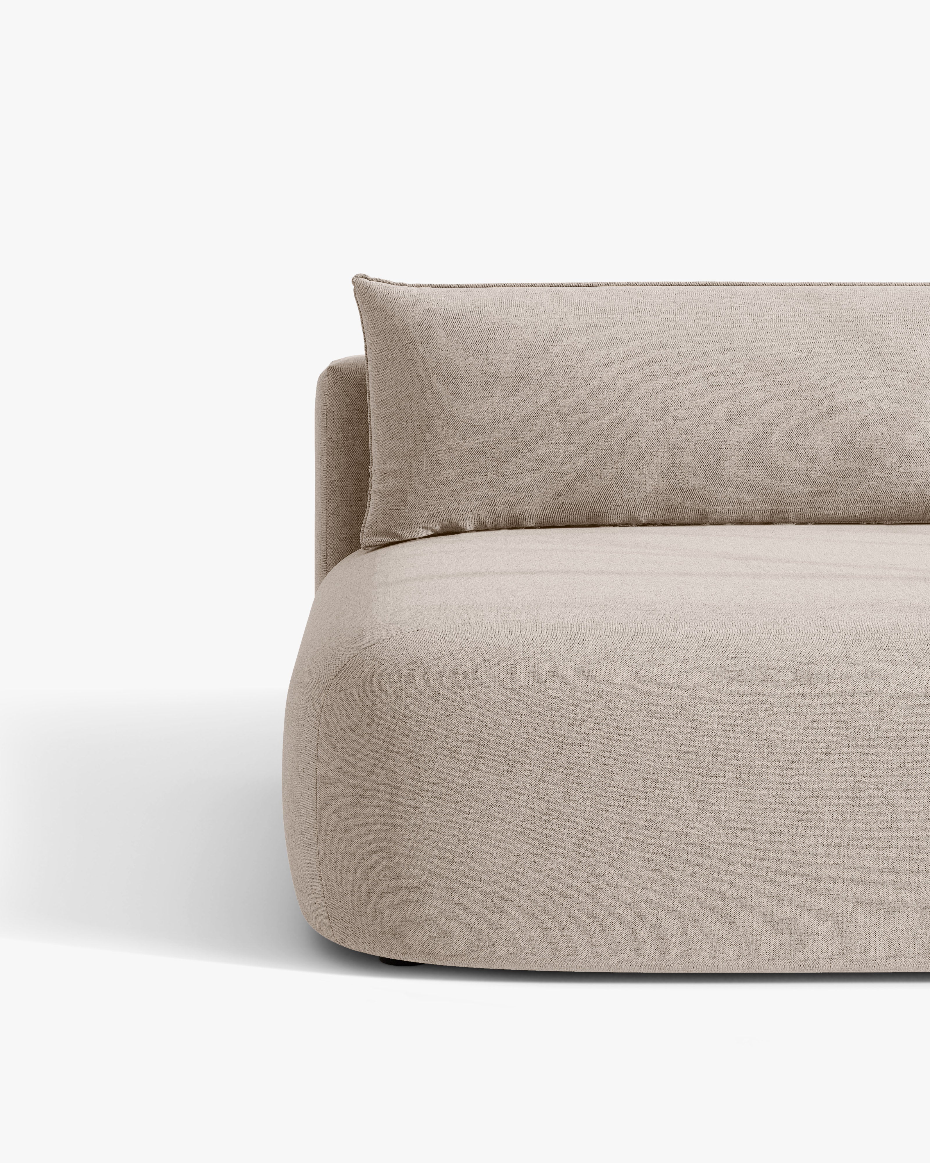 Sofa pre 3 osoby s funkciou spania HENA cappuccino