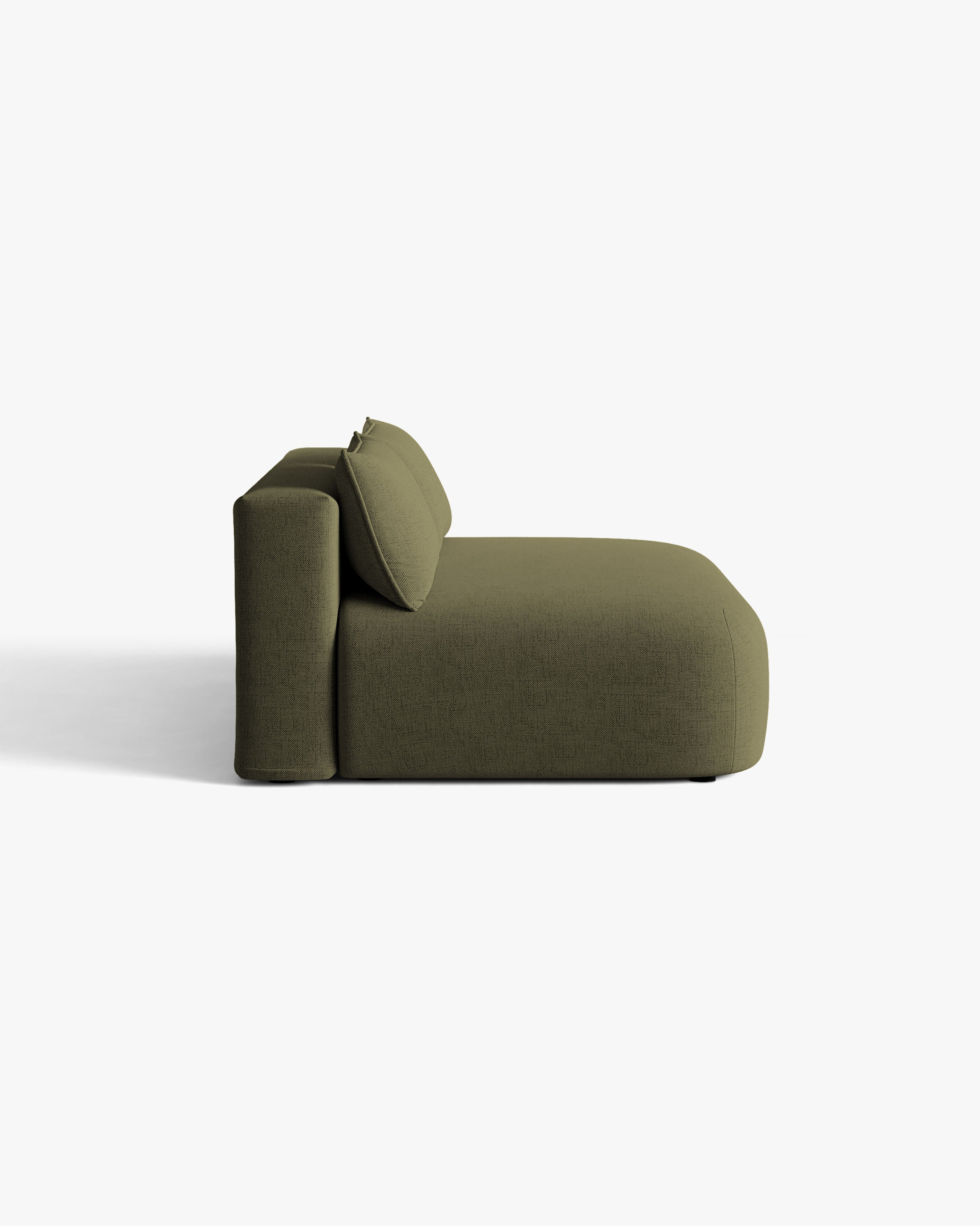 Sofa pre 3 osoby s funkciou spania HENA zelená
