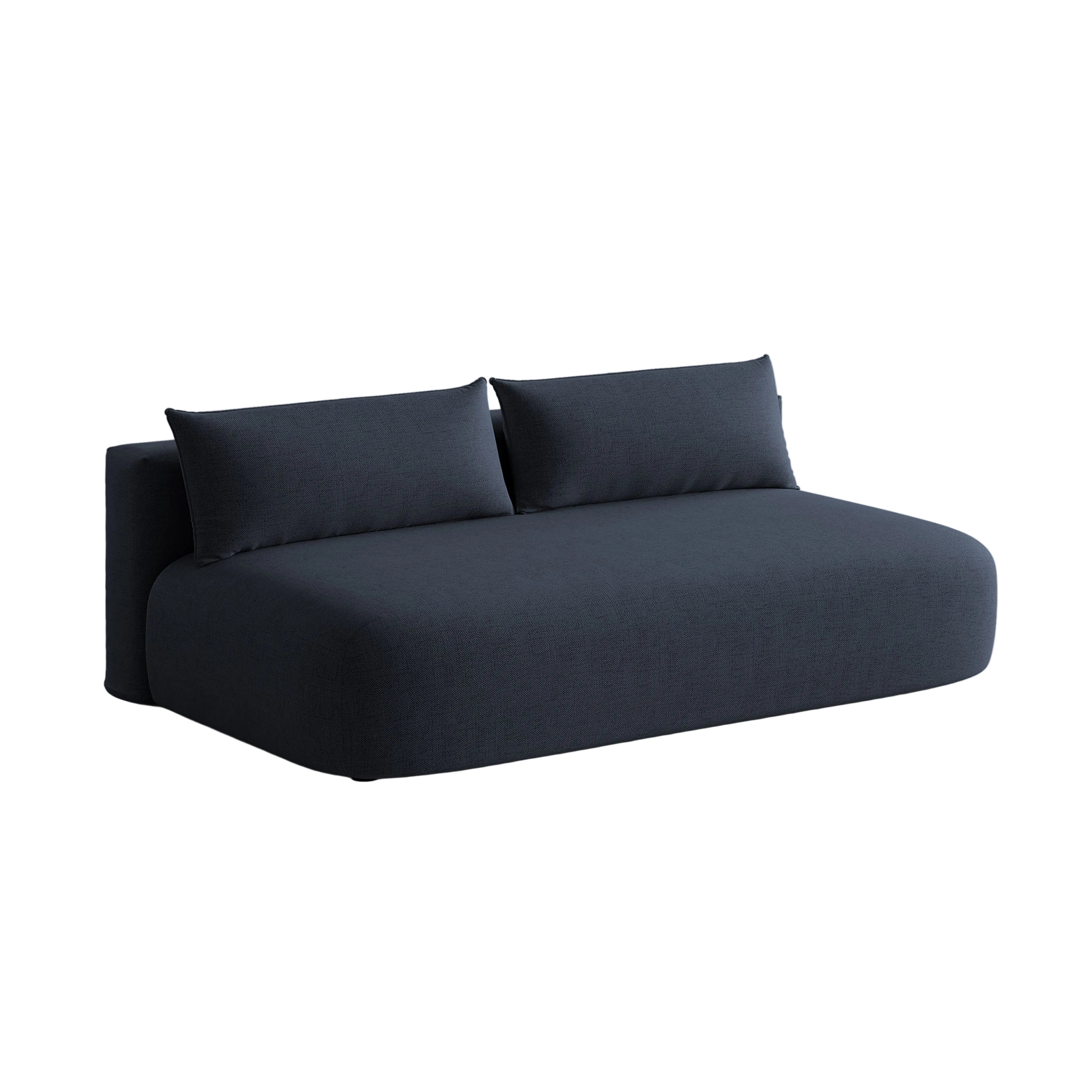 Sofa pre 3 osoby s funkciou spania HENA kráľovsky modrá
