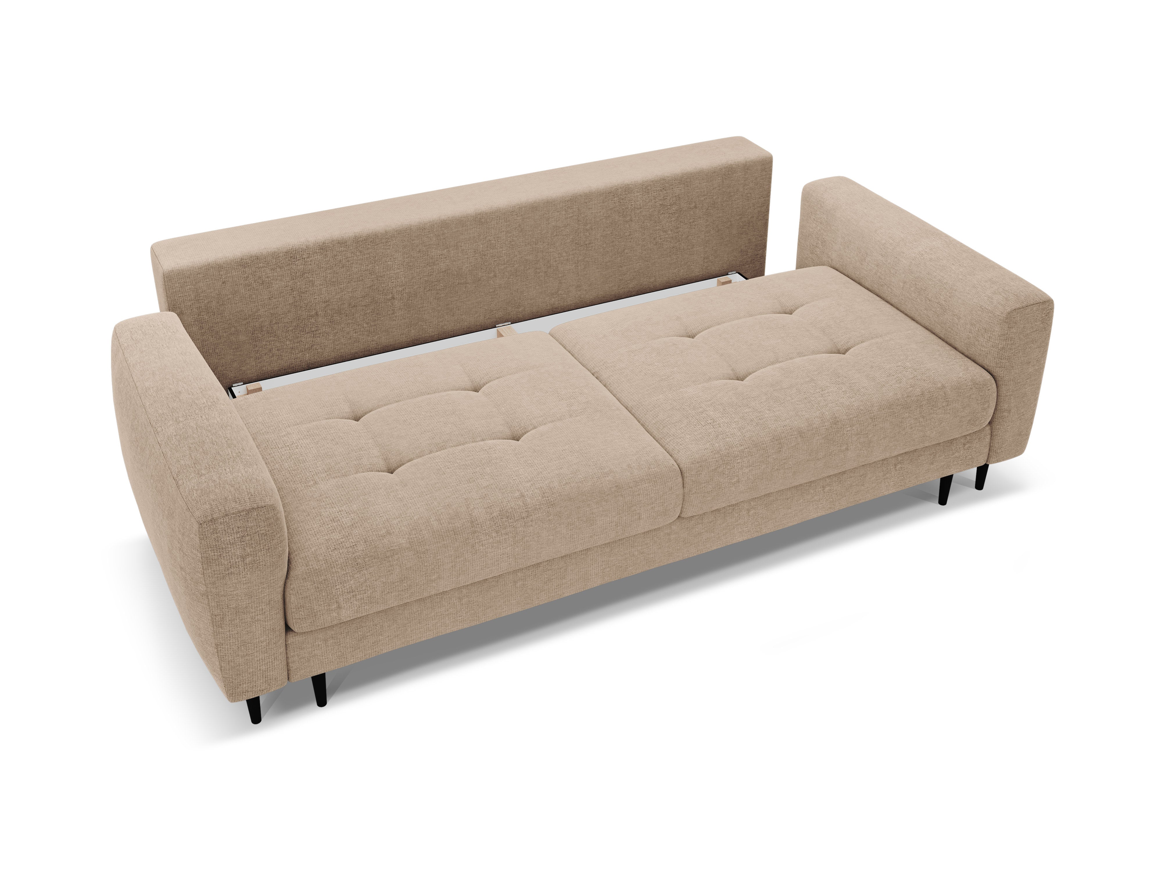 3-Seater Sofa with Sleeping Function BEMY Sand