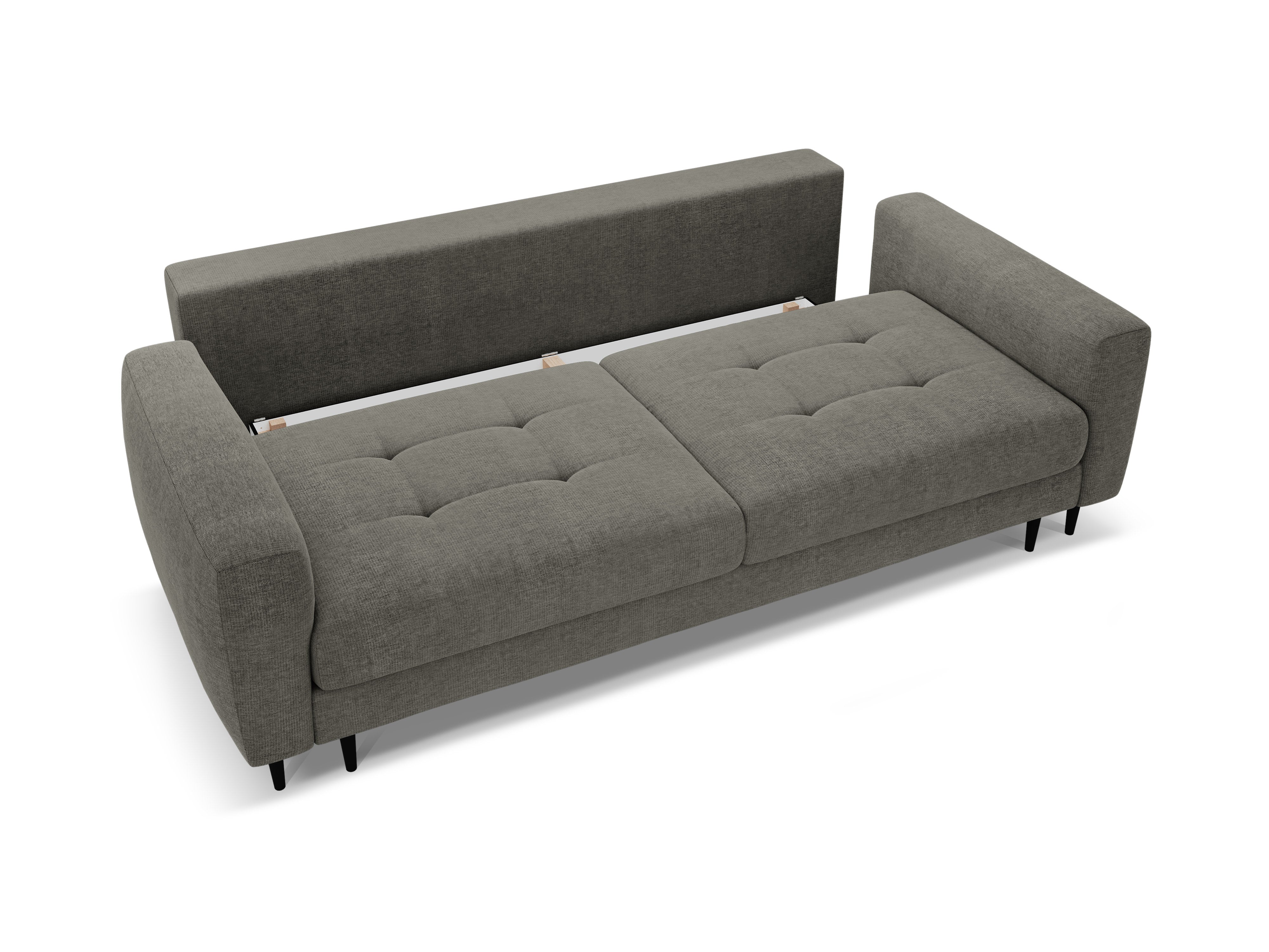 Sofa 3-miestna s funkciou spania BEMY šedá