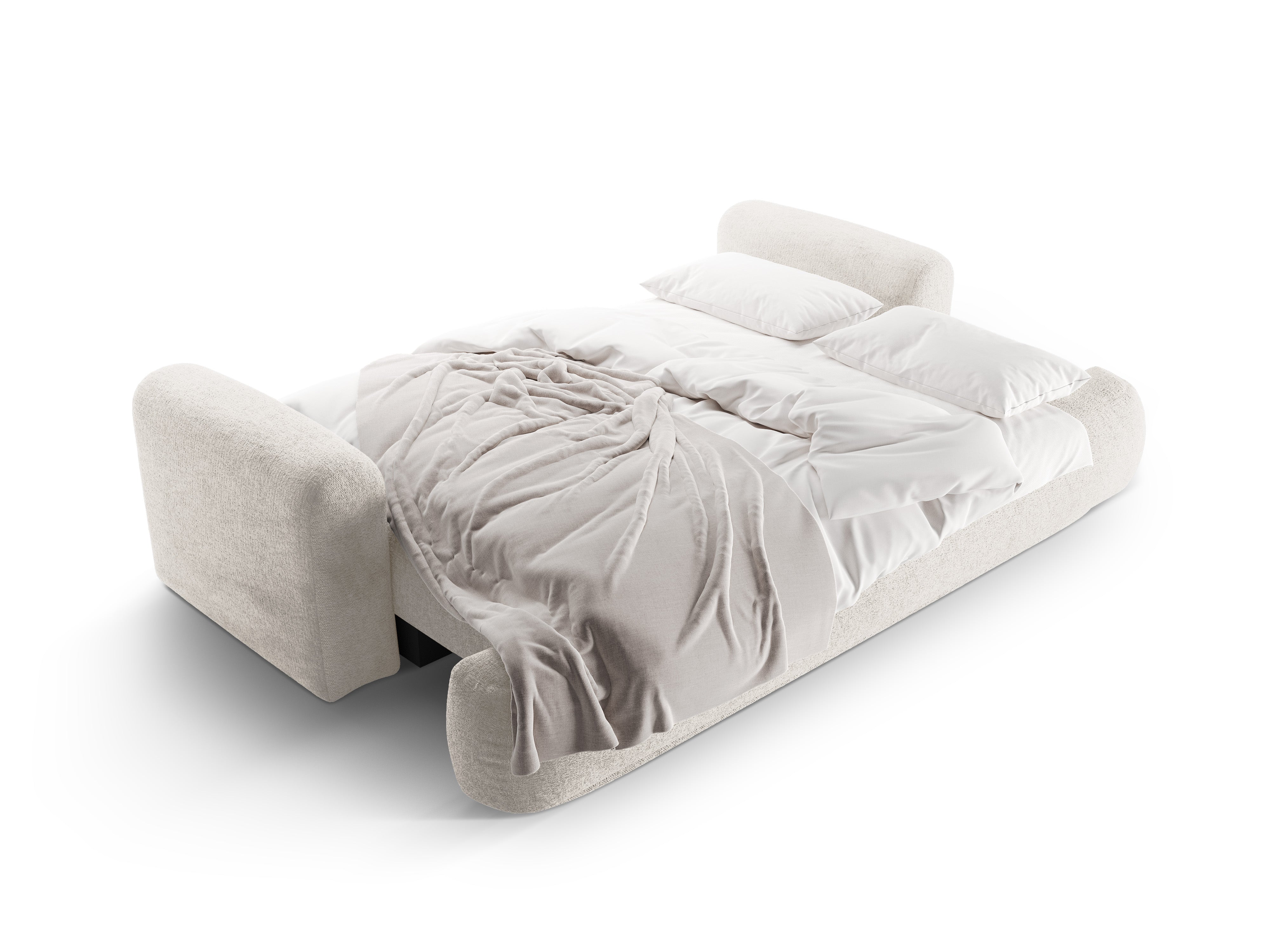 Pohovka s funkciou spania ELLA šedobéžová