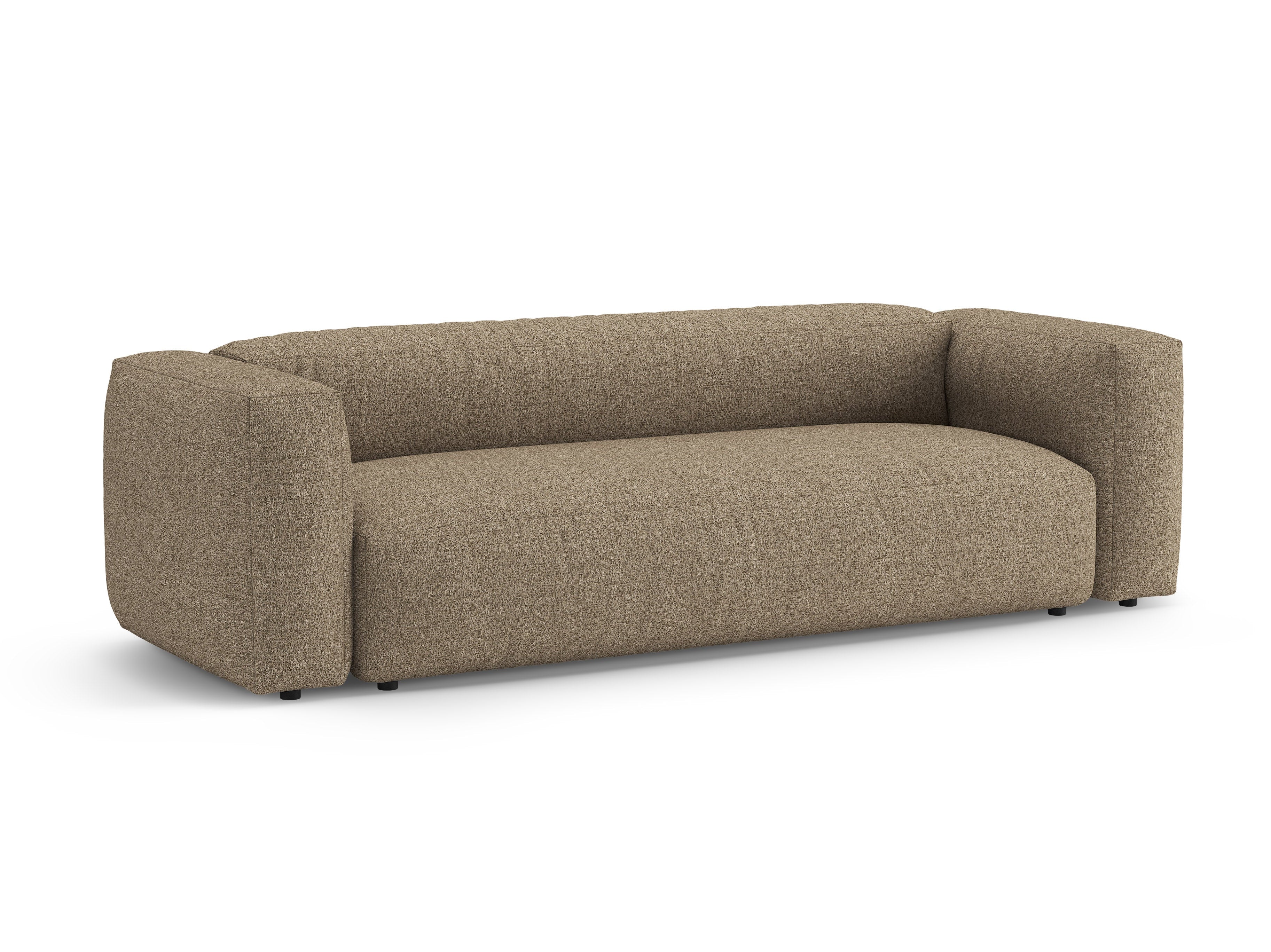 Pohovka 3-miestna s funkciou spania MARTINA cappuccino boucle