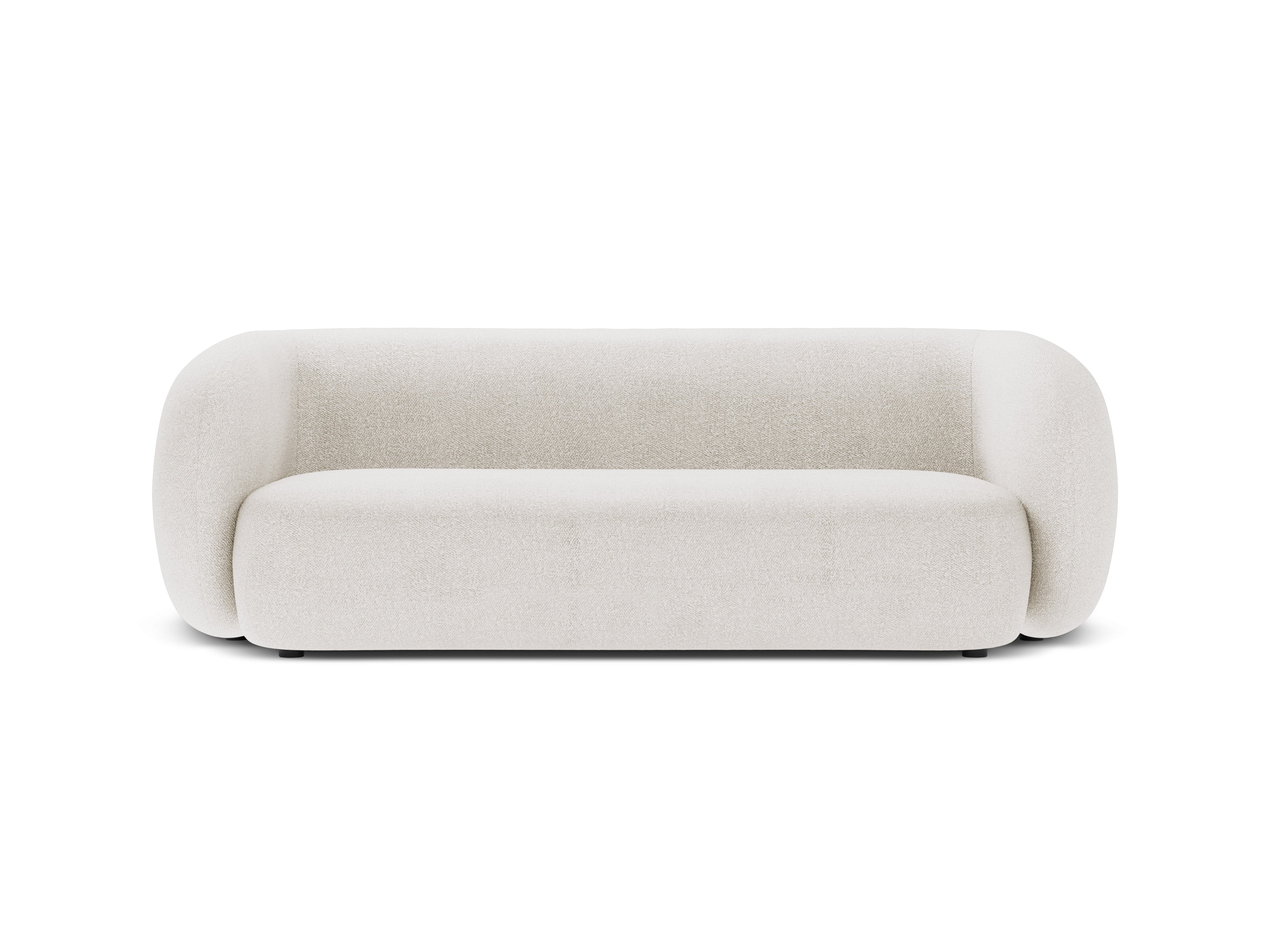 Sofa 3-osobowa KATE biały boucle – Micadoni