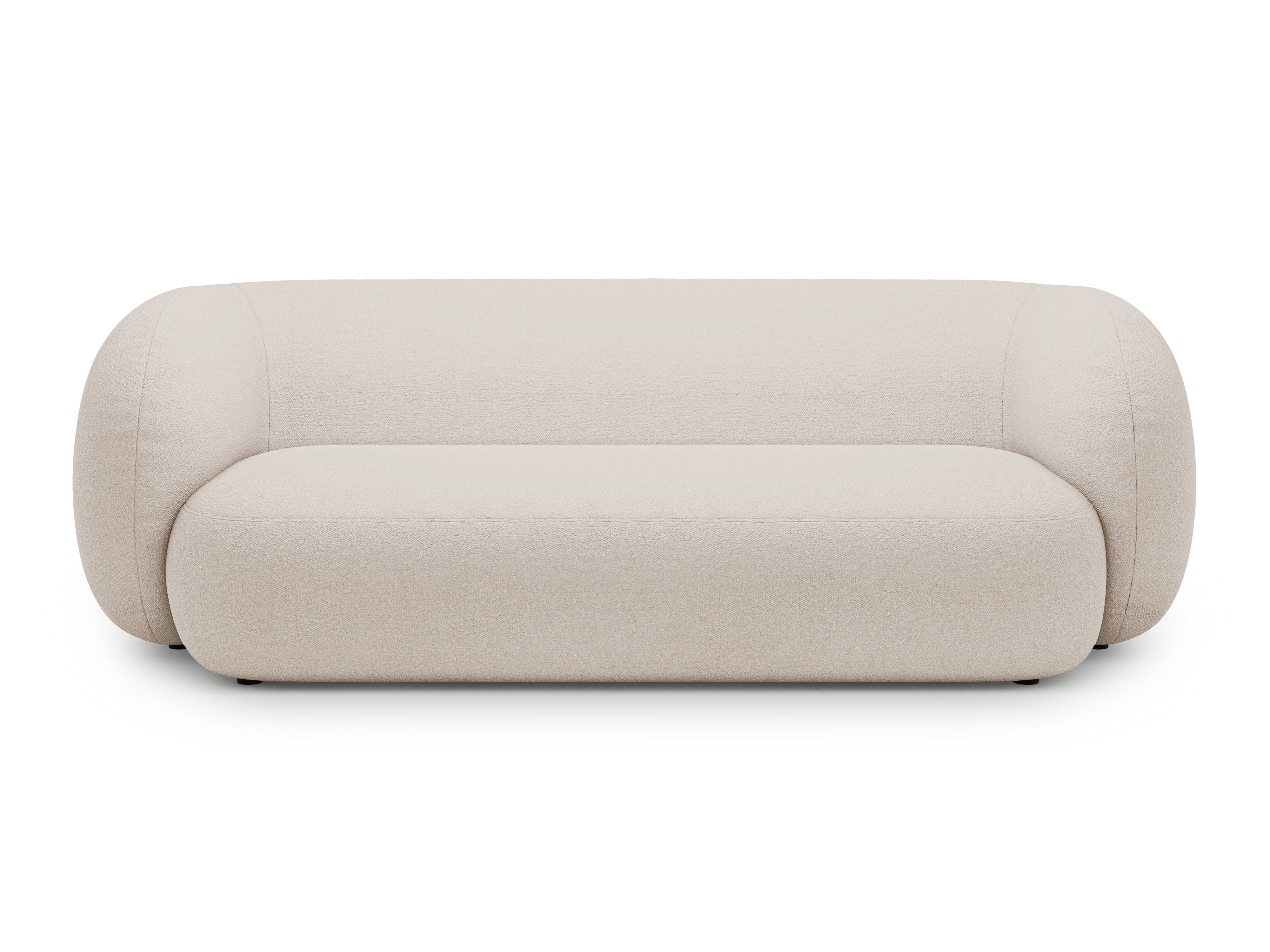 3-seater Sofa KATE beige boucle