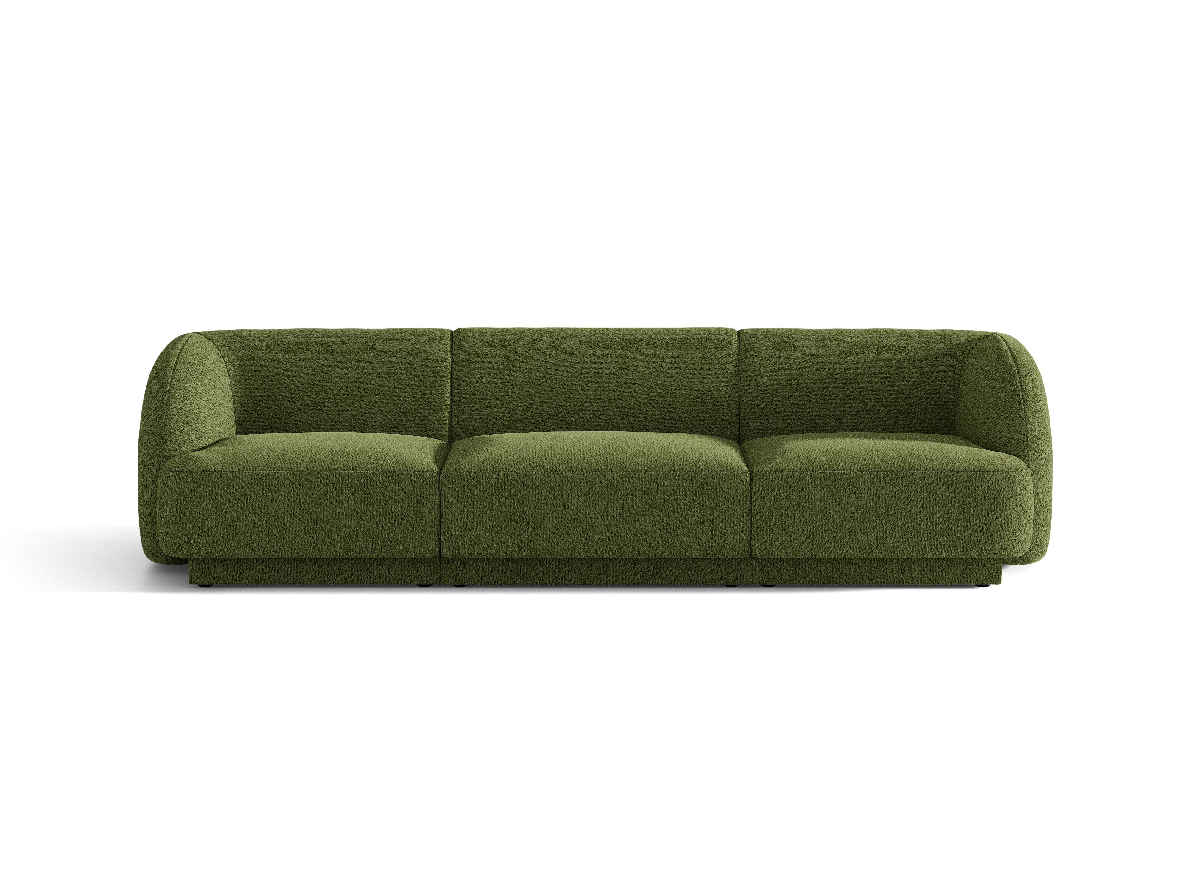 Sofa 3-osobová MILEY zelená boucle