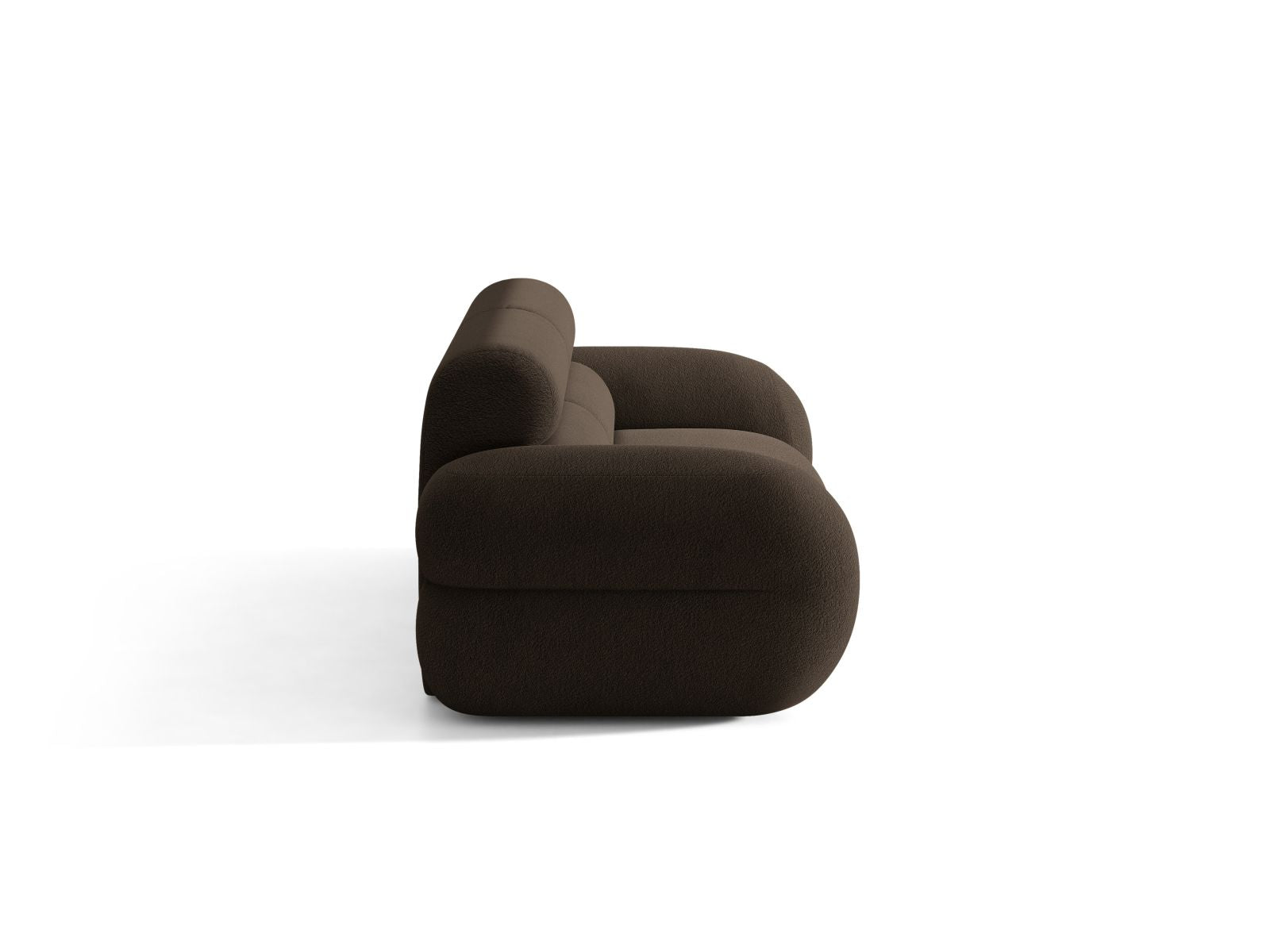 Sofa pre 3 osoby NEO hnedá boucle