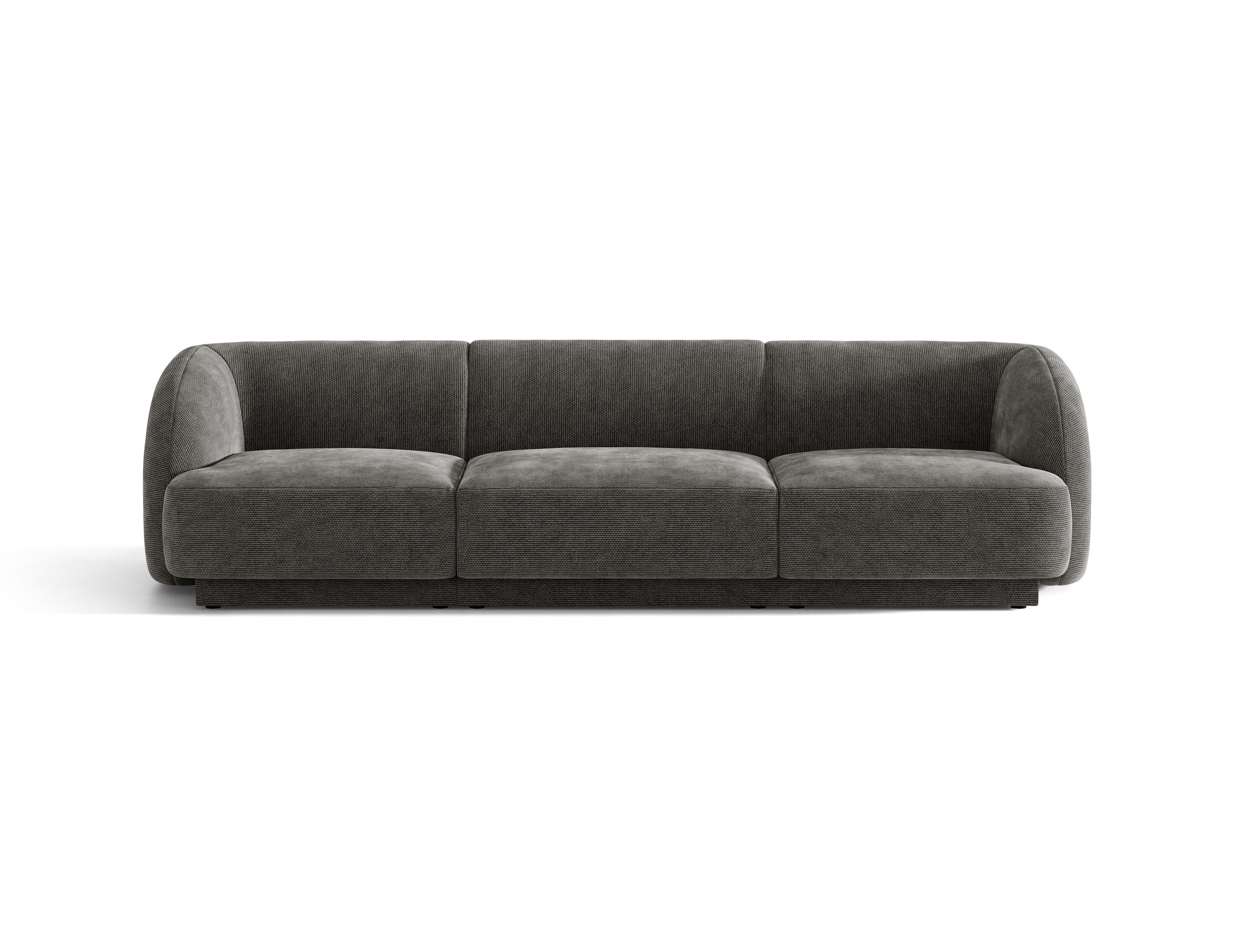 Sofa 3-osobová MILEY šedý szenil hodvábny