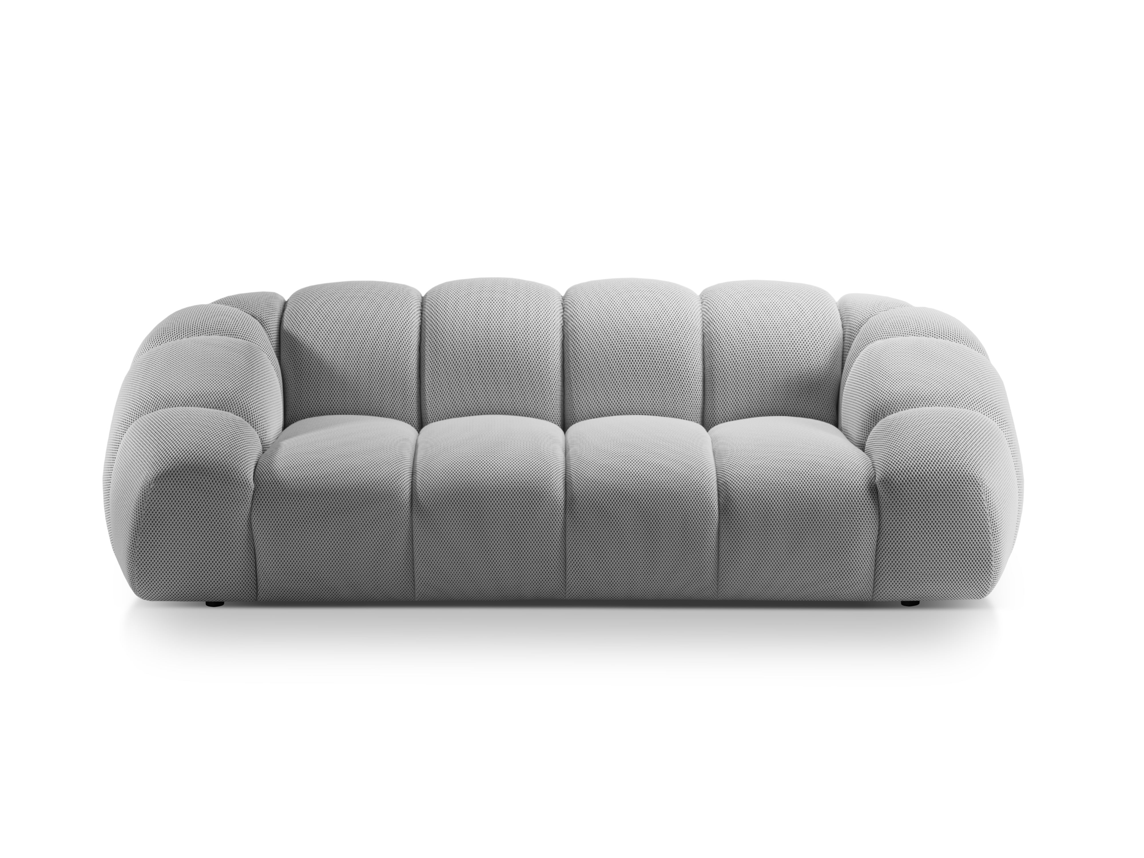 3-seater Sofa DIANA silver