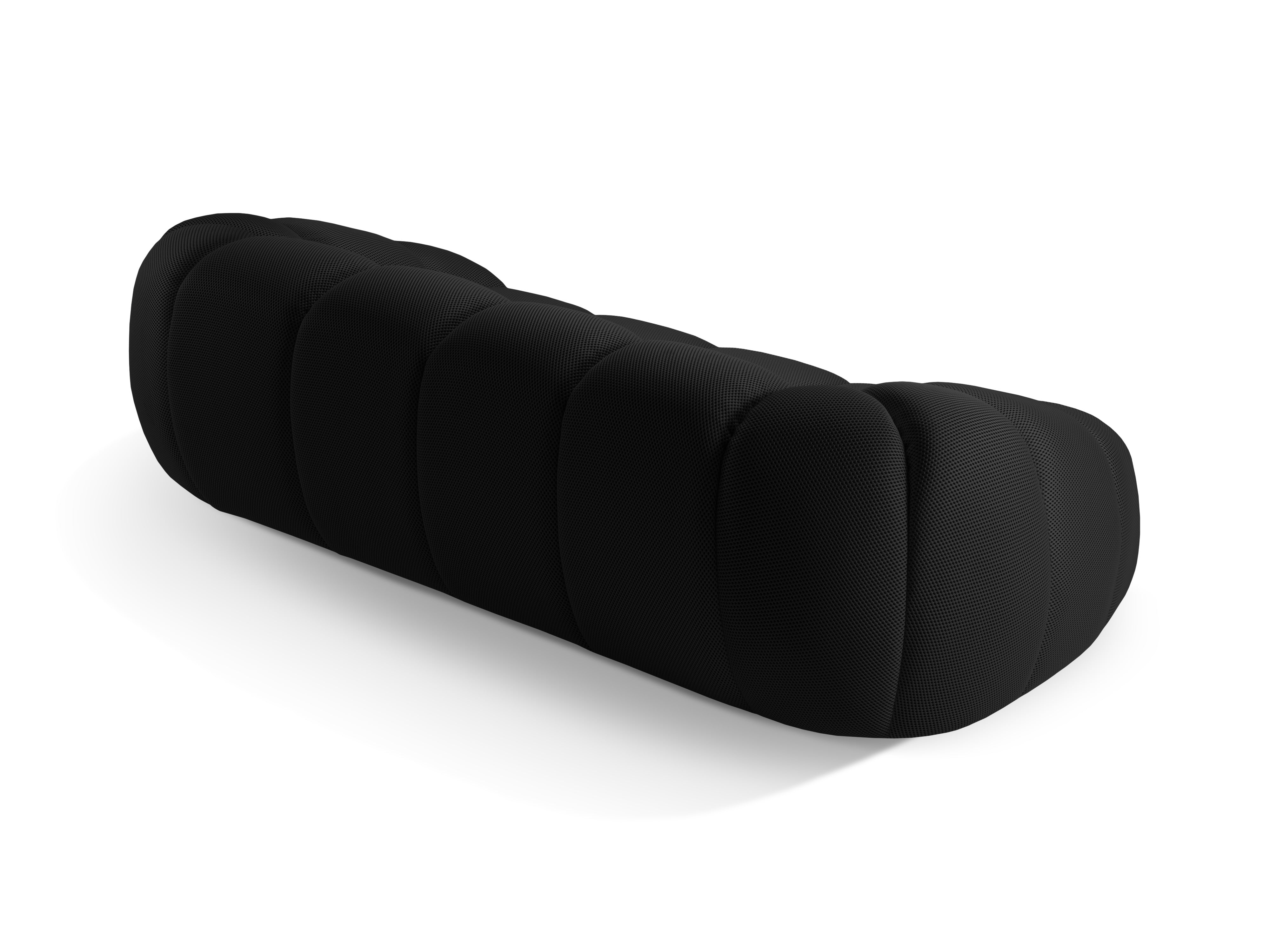 Pohovka 3-miestna DIANA čierna