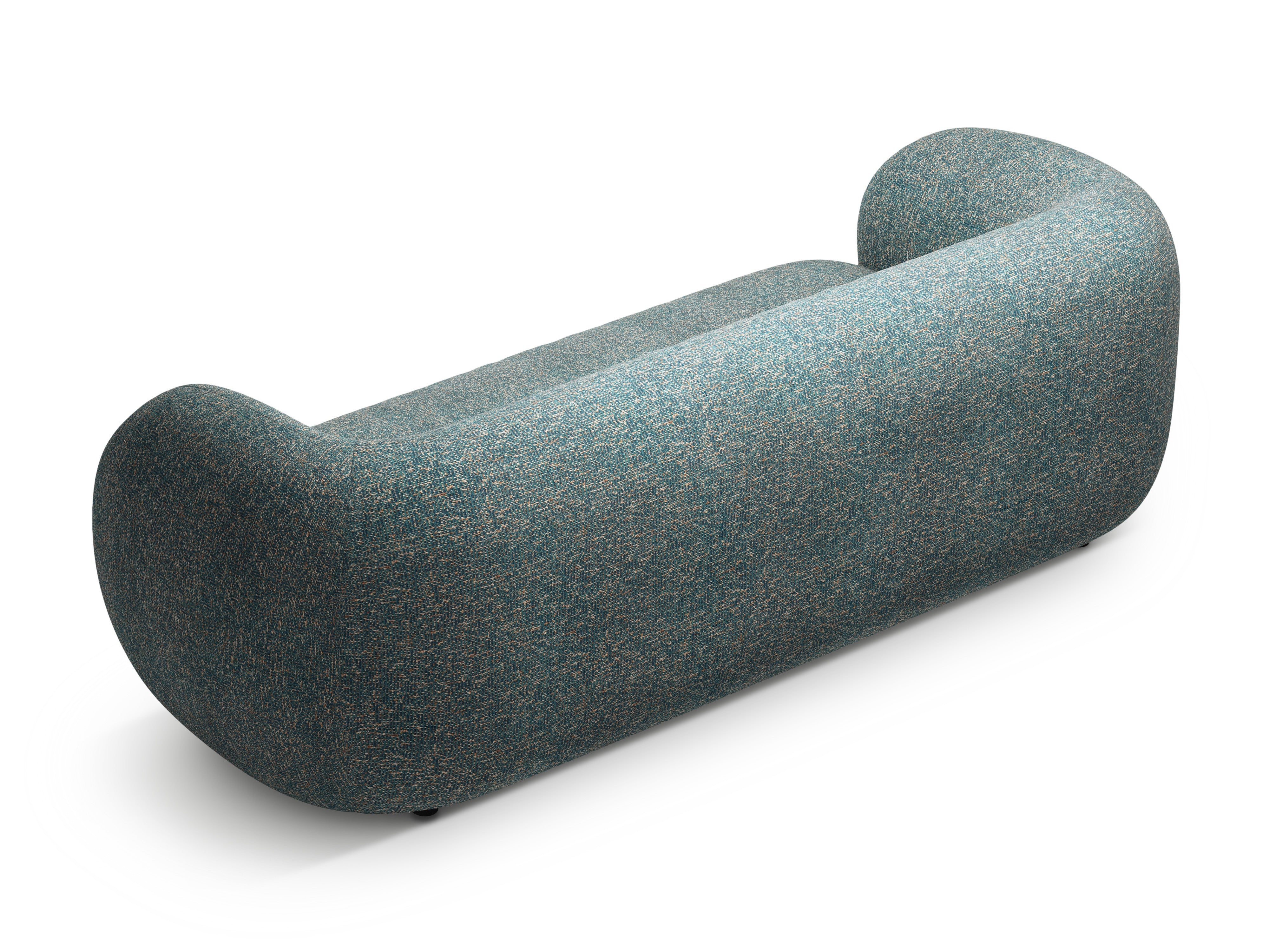 Pohovka 3-miestna KATE modrý melír