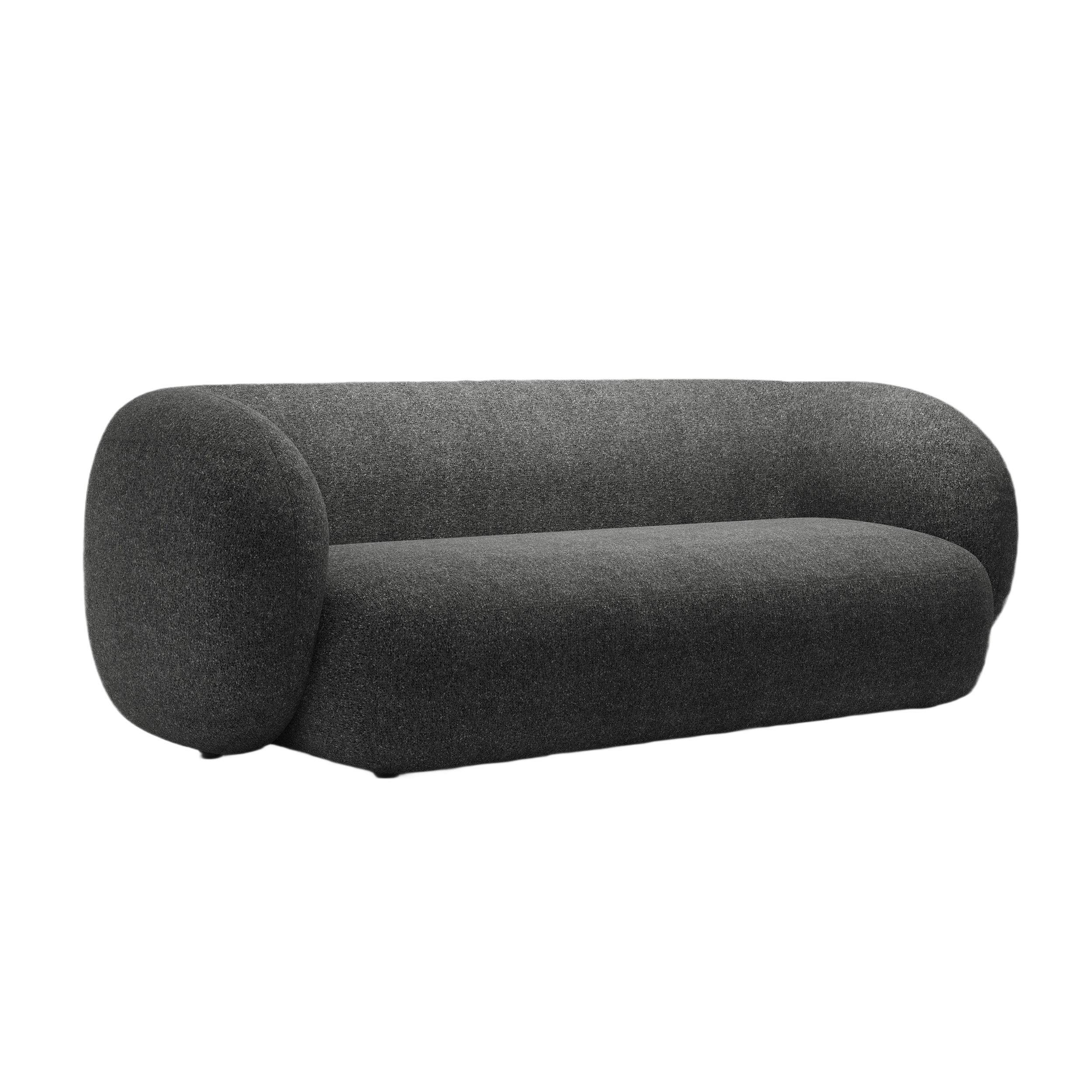 Pohovka 3-miestna KATE tmavosivý melír