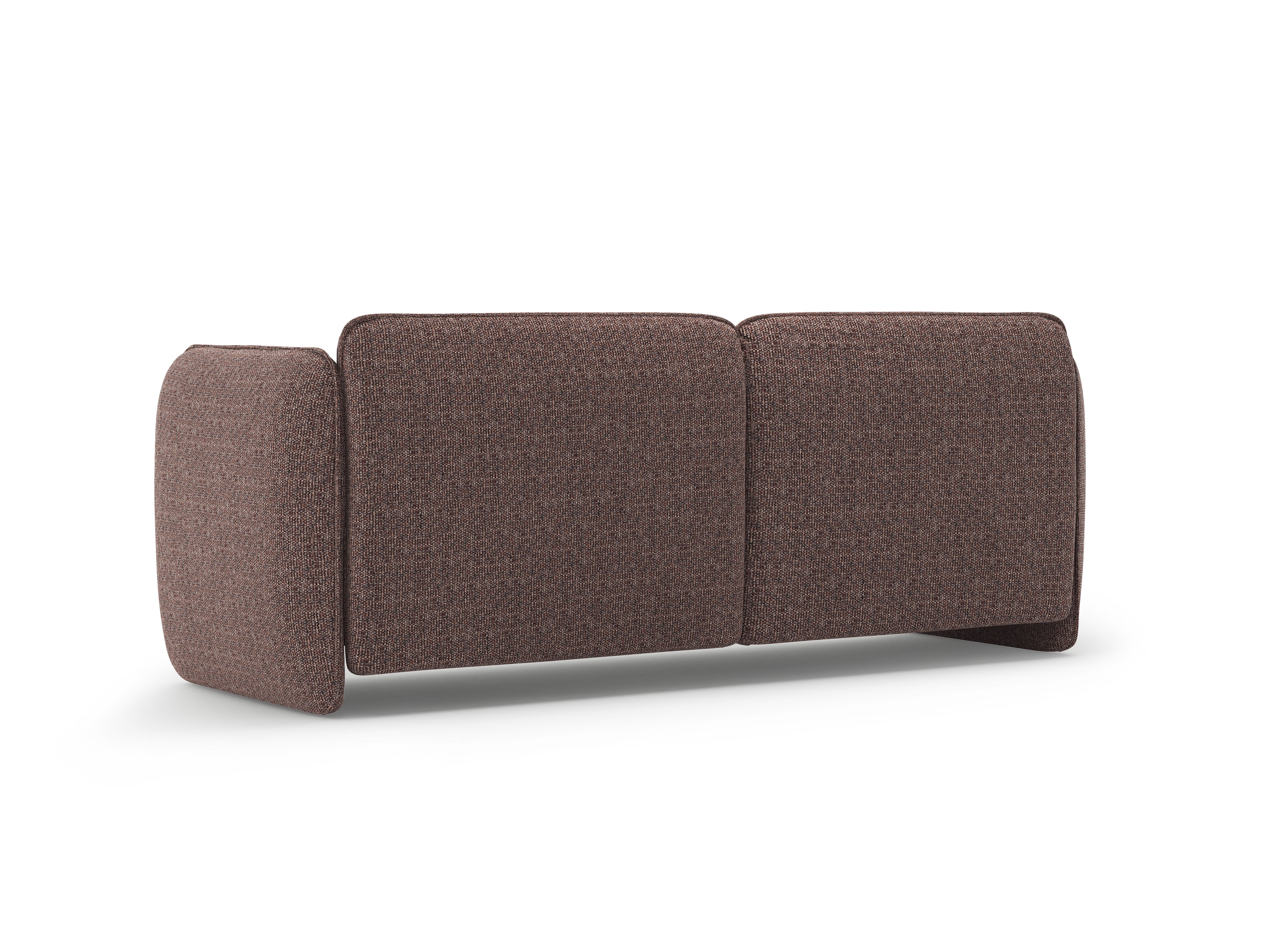 Sofa pre 3 osoby GEORGIA hnedý šenil