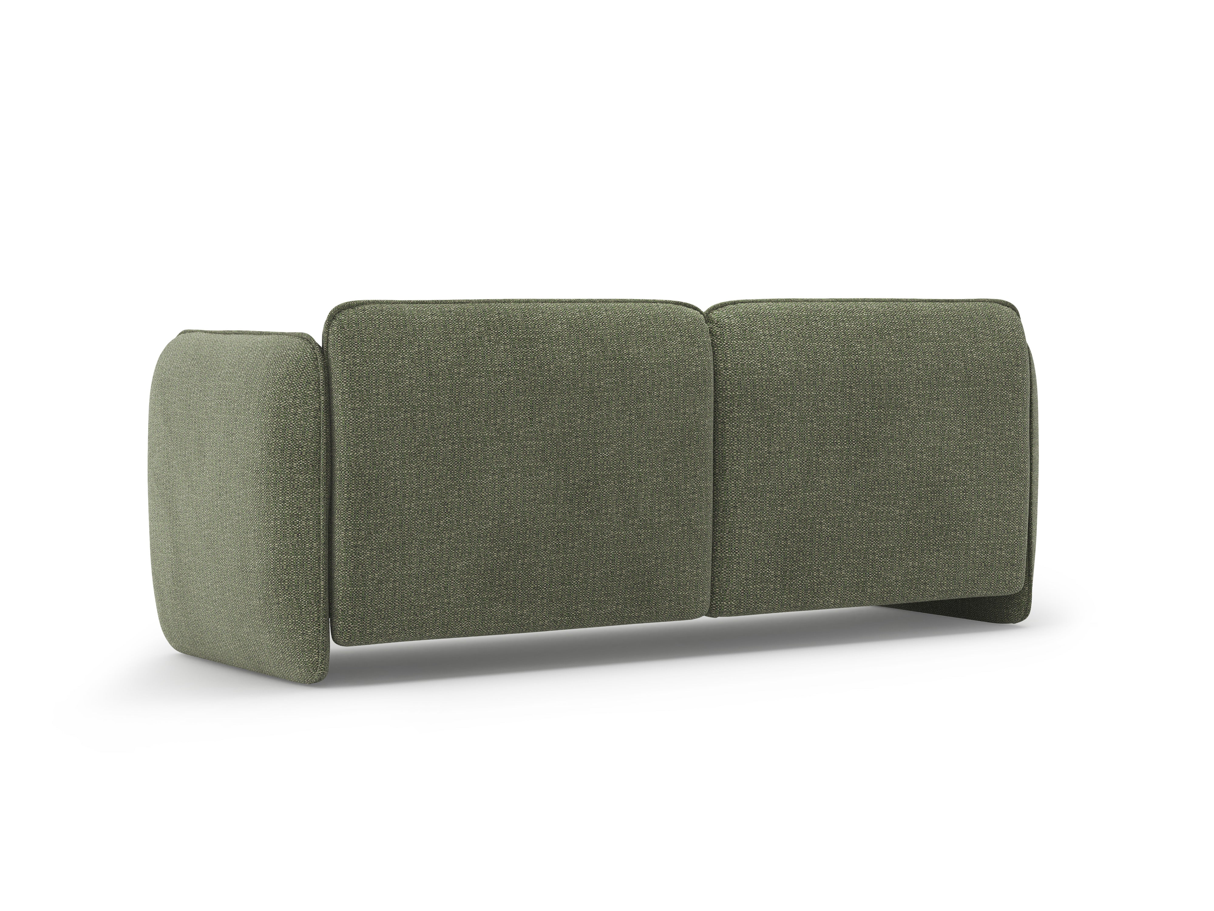 Sofa pre 3 osoby GEORGIA zelený šenil