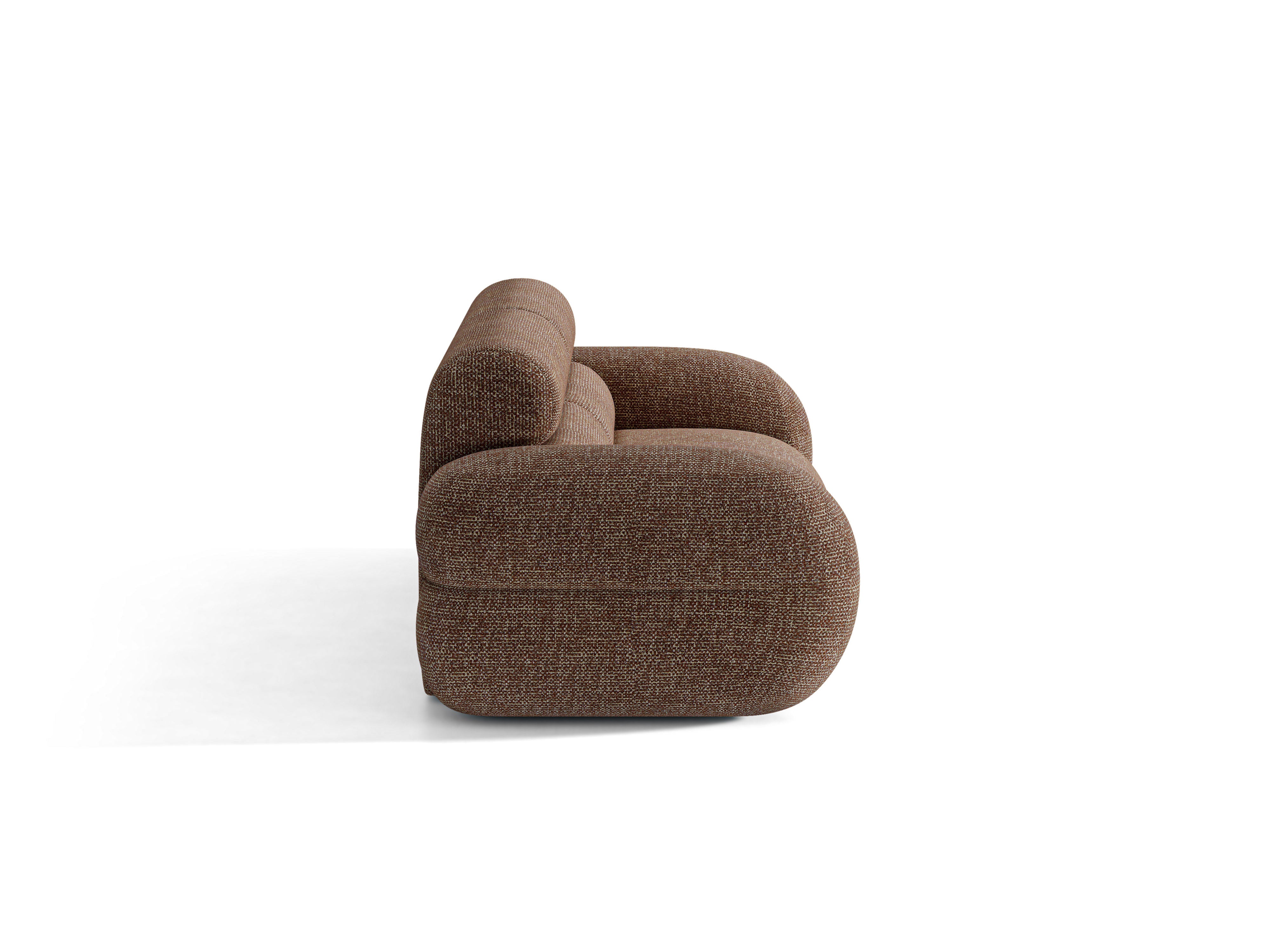 Sofa 3-osobová NEO hnedý melír