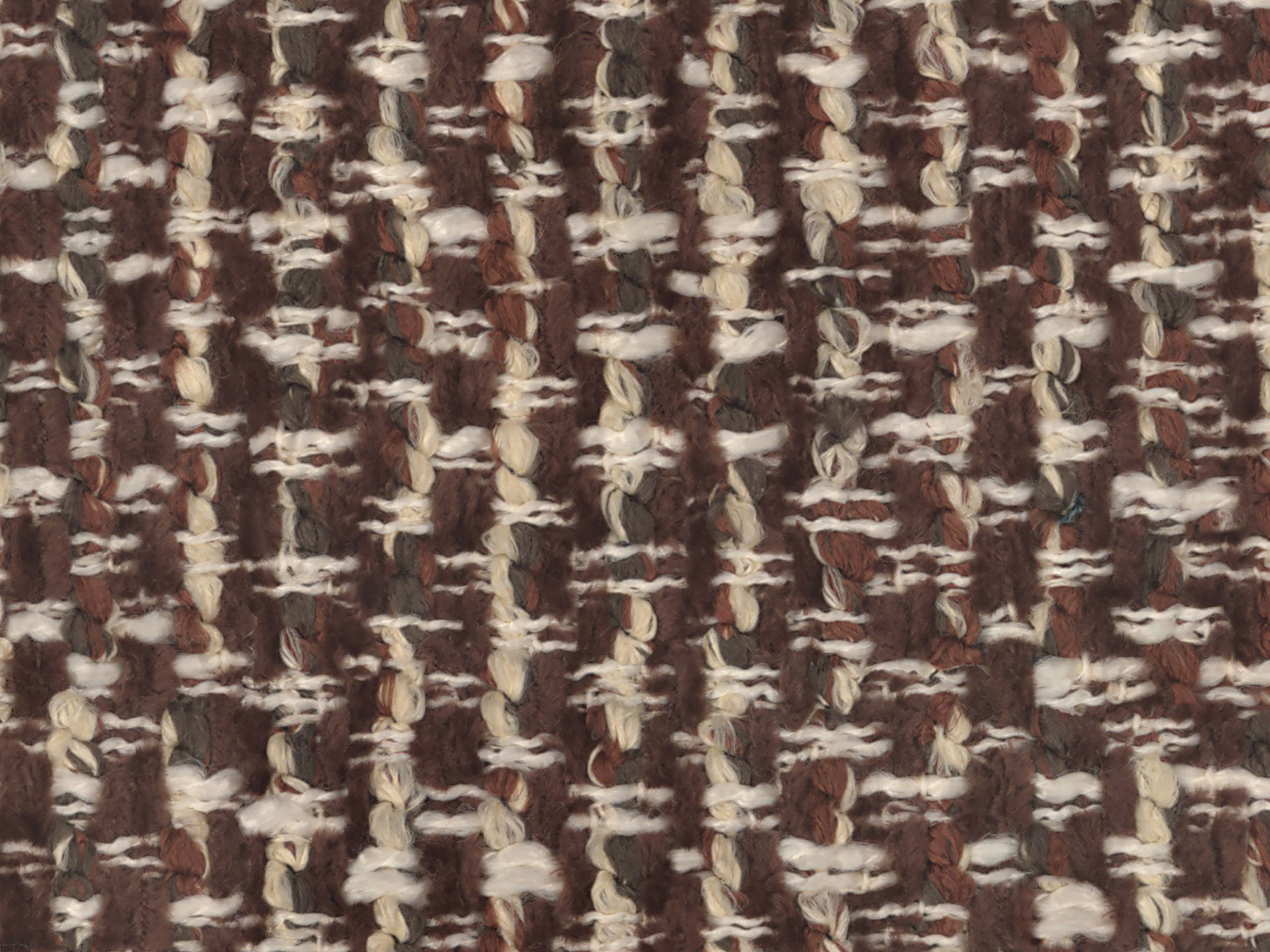 3-seater Sofa POPPY brown chenille